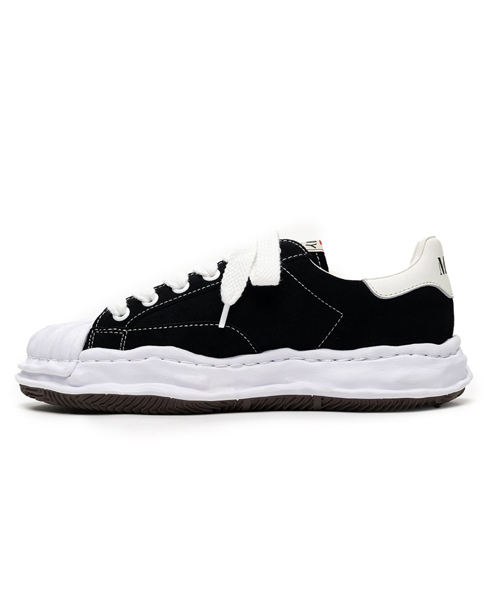 MIHARA YASUHIRO・ミハラヤスヒロ - ローカットスニーカー BLAKEY / ORIGINAL SOLE SUEDE LOW-TOP SNEAKER / BLACK
