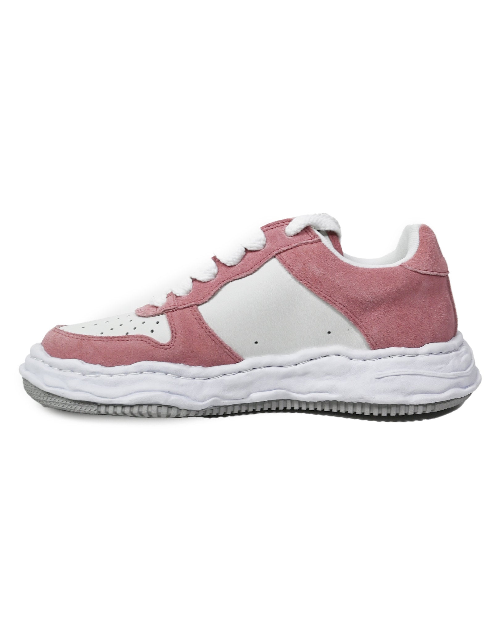 MIHARA YASUHIRO・ミハラヤスヒロ - ローカットスニーカー WAYNE / ORIGINAL SOLE SUEDE LOW-TOP SNEAKER / PNK/WHT