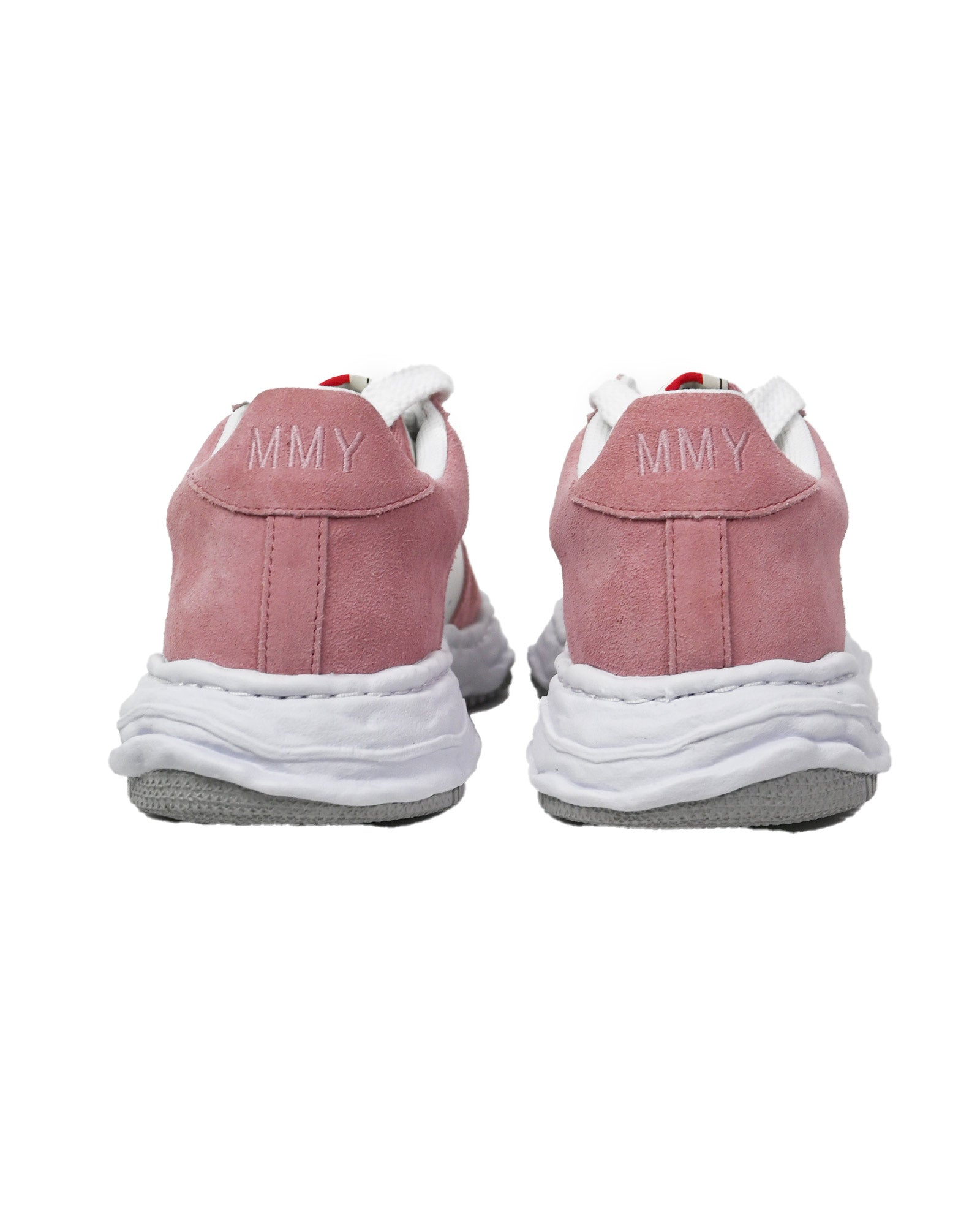 MIHARA YASUHIRO・ミハラヤスヒロ - ローカットスニーカー WAYNE / ORIGINAL SOLE SUEDE LOW-TOP SNEAKER / PNK/WHT