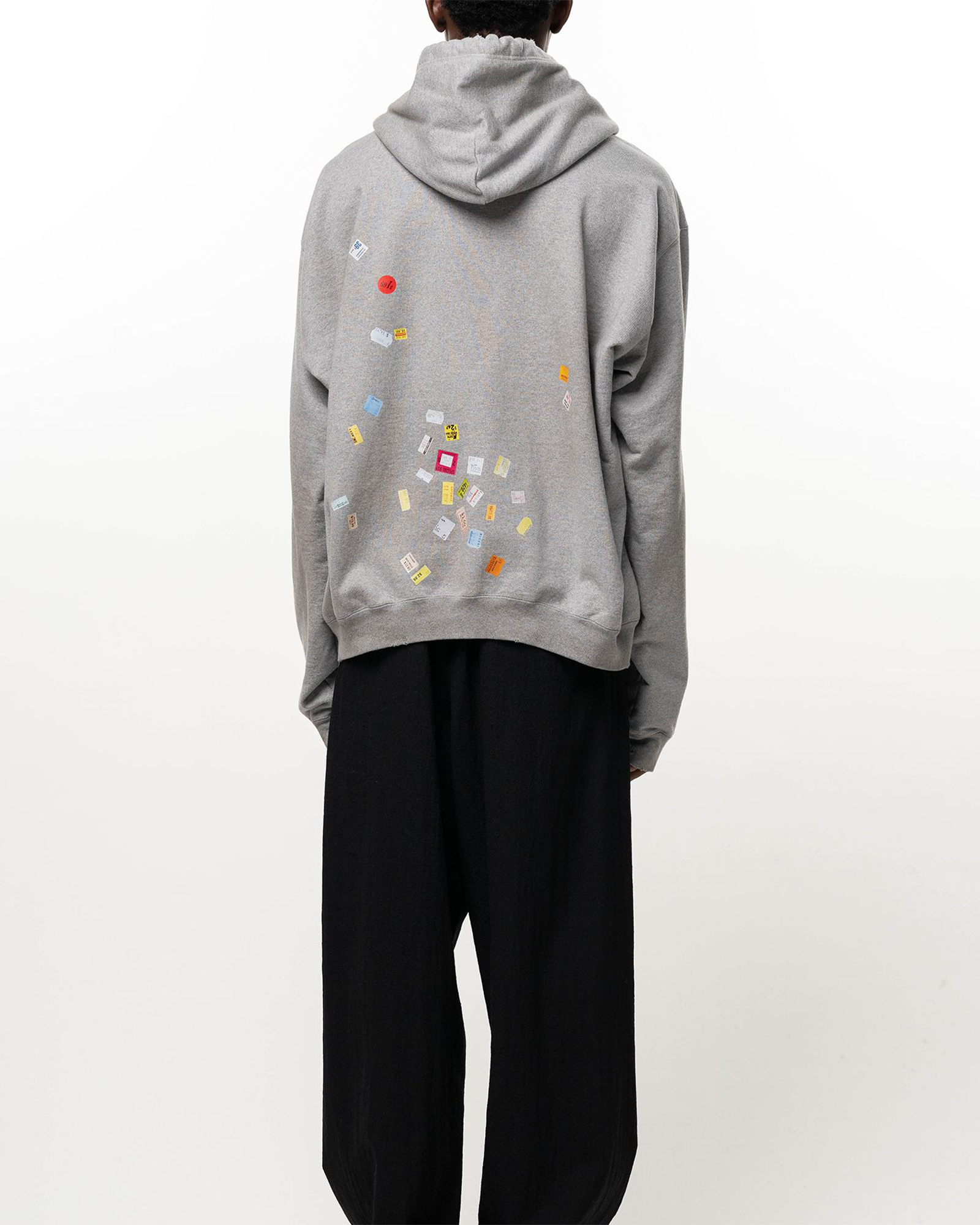 MIHARA YASUHIRO・ミハラヤスヒロ - パーカー・フーディ PRICE STICKER SWEAT HOODIE / GRAY