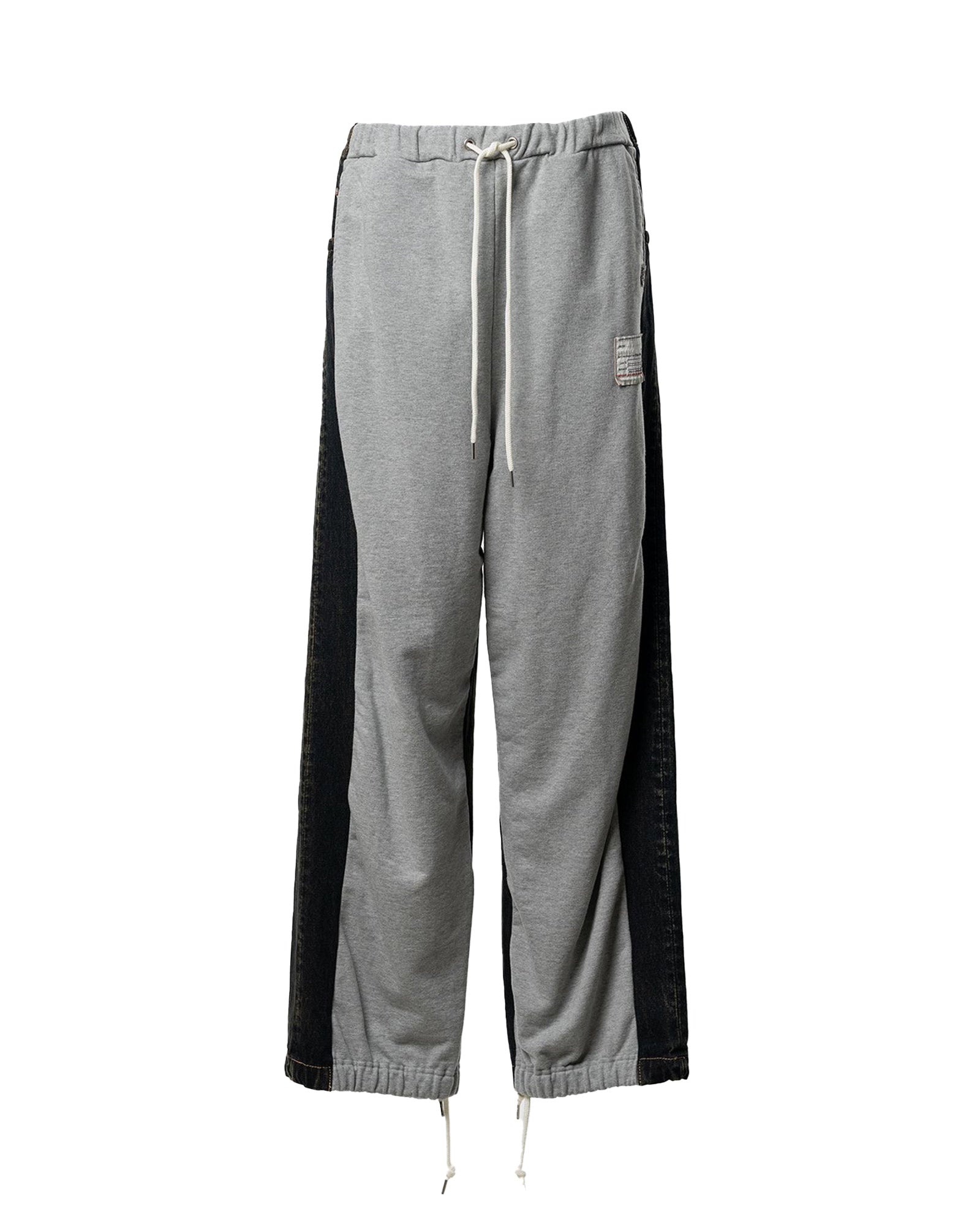 MIHARA YASUHIRO・ミハラヤスヒロ - スウェットパンツ COMBINED DENIM×SWEAT PT / INDIGO