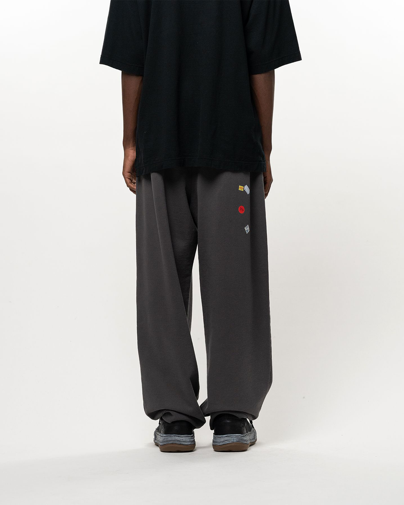 MIHARA YASUHIRO・ミハラヤスヒロ - スウェットパンツ PRICE STICKER SWEAT PANTS / BLACK