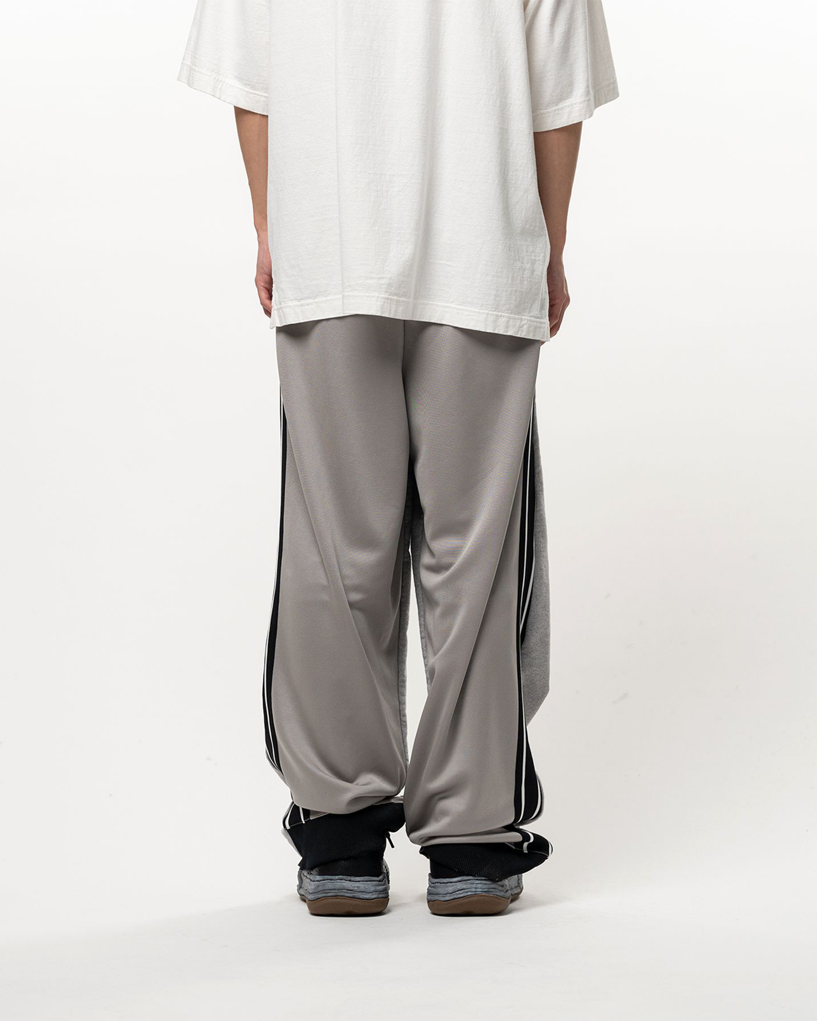 MIHARA YASUHIRO・ミハラヤスヒロ - その他パンツ TRACK PANTS COMBINED SWEAT PANTS / GRAY