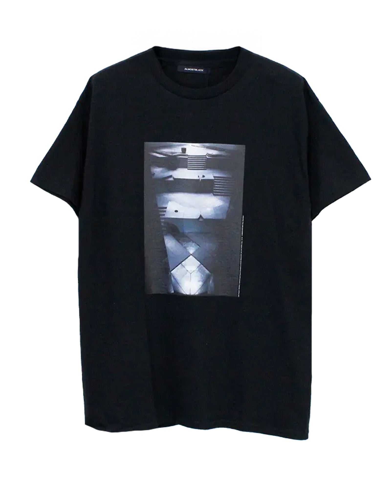 ALMOST BLACK・オールモスト ブラック -  ISAMU NOGUCHI PRINT T-SHIRTS / BLACK
