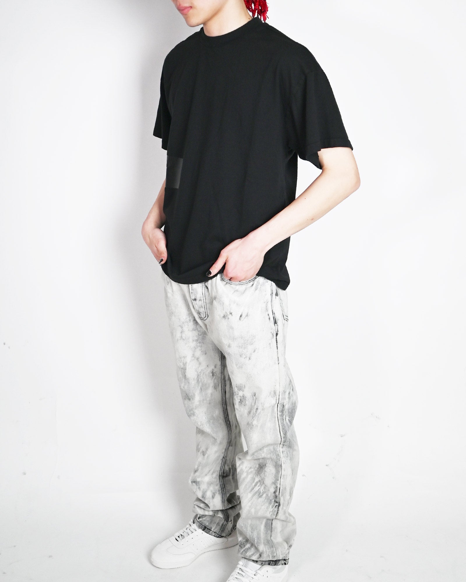 ALEXANDER DIGENOVA・アレキサンダー・ディジェノバ - Tシャツ・カットソー TAPED PATCH T-SHIRT / SPECIAL BLACK