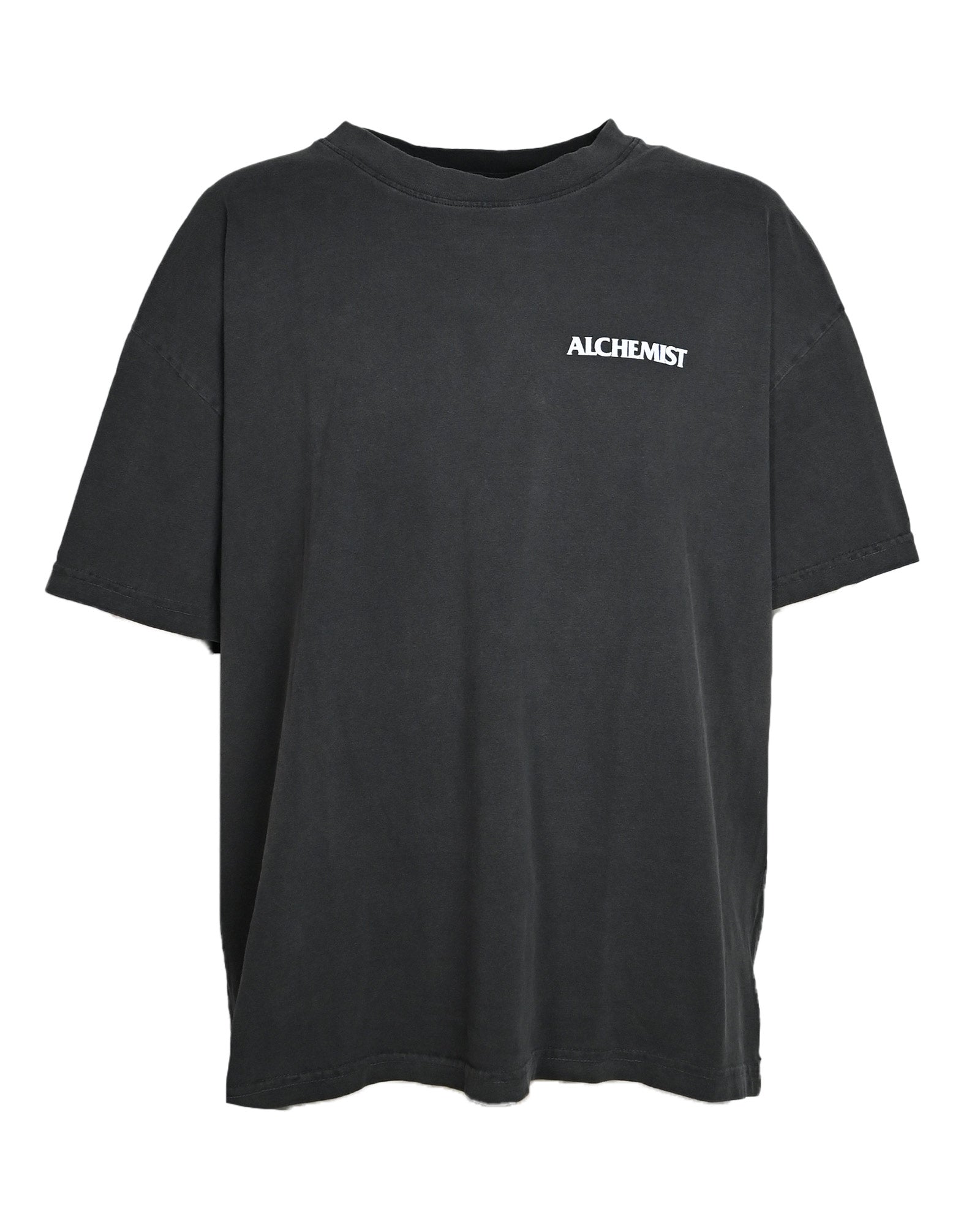 ALCHEMIST・alchemist -  LOGO T-SHIRT / FADED BLACK