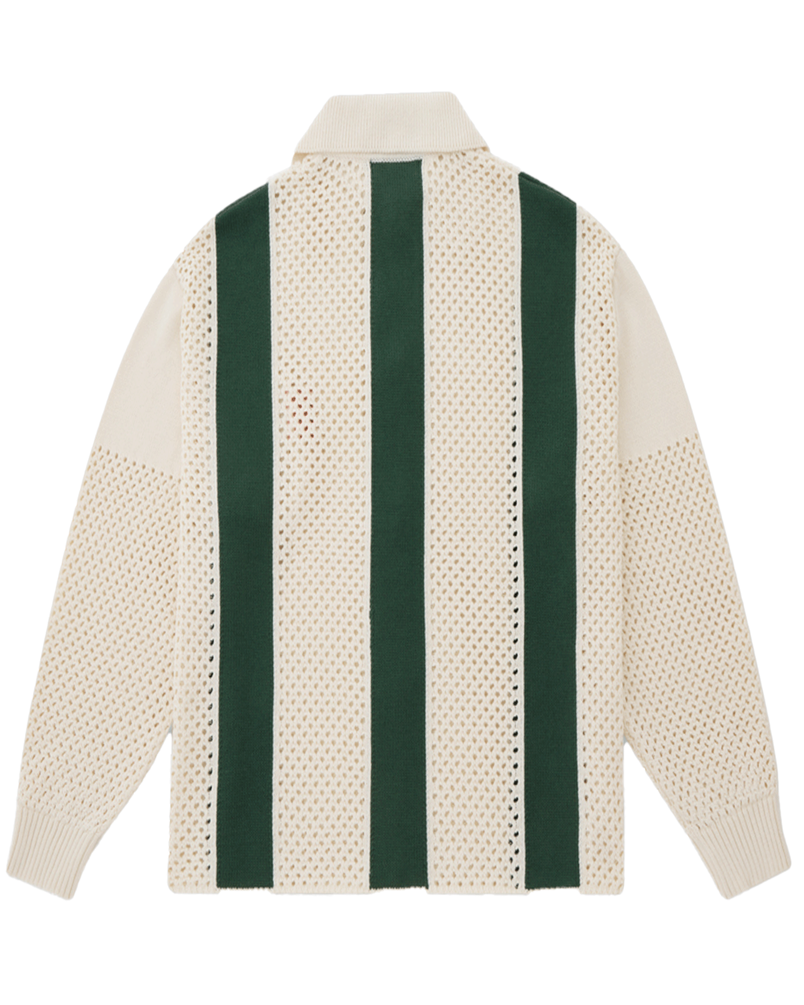ALWAYS OUT OF STOCK × STRIPED KNIT SHIRT / IVORY