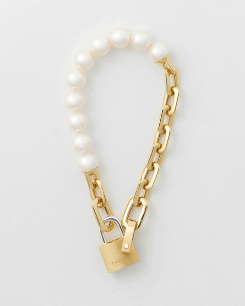 7【AMBUSHアンブッシュ】限定[立爪ゴールド] Braceletブレスレット