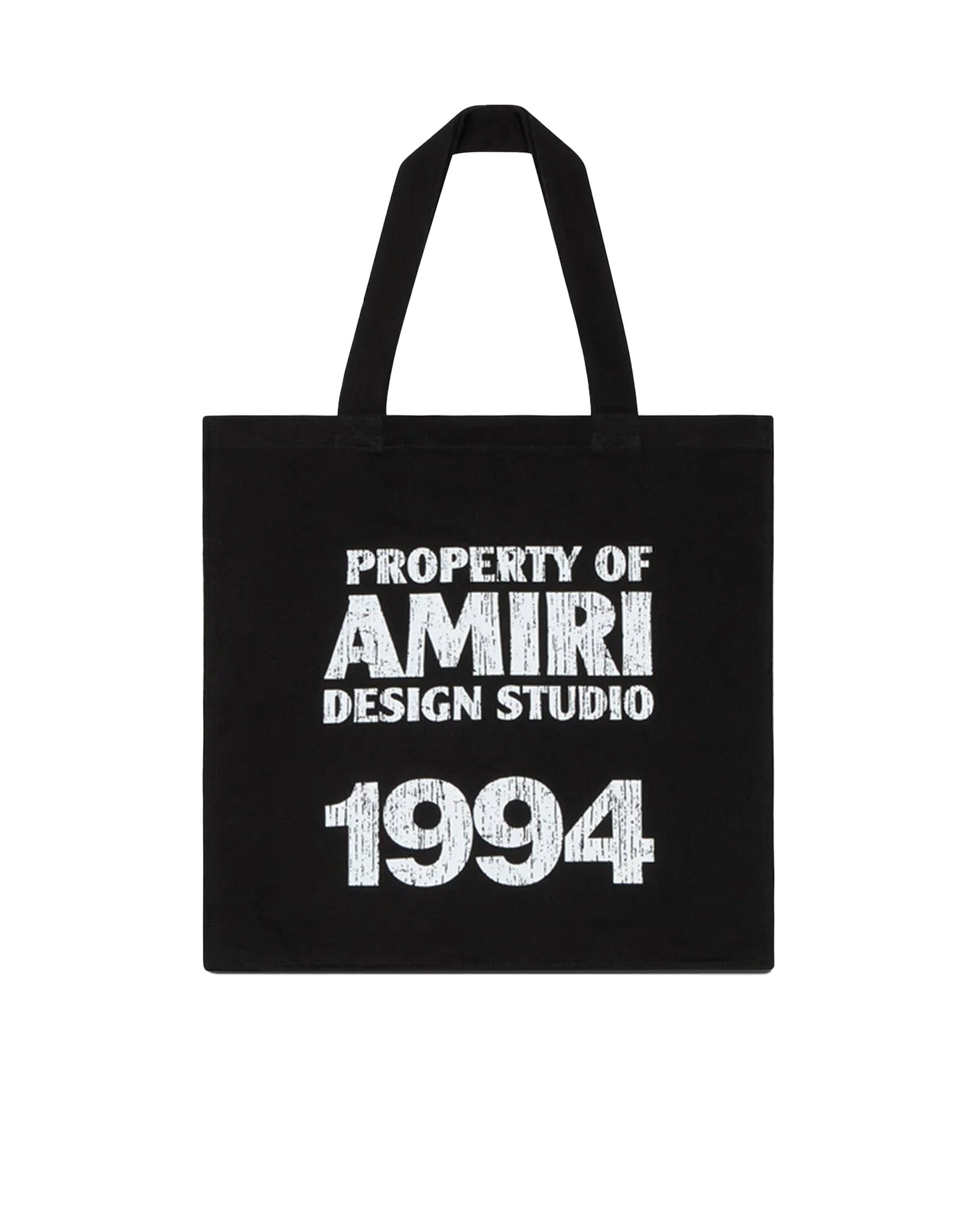 AMIRI・amiri -  AMIRI 1994 CANVAS TOTE BAG / BLACK