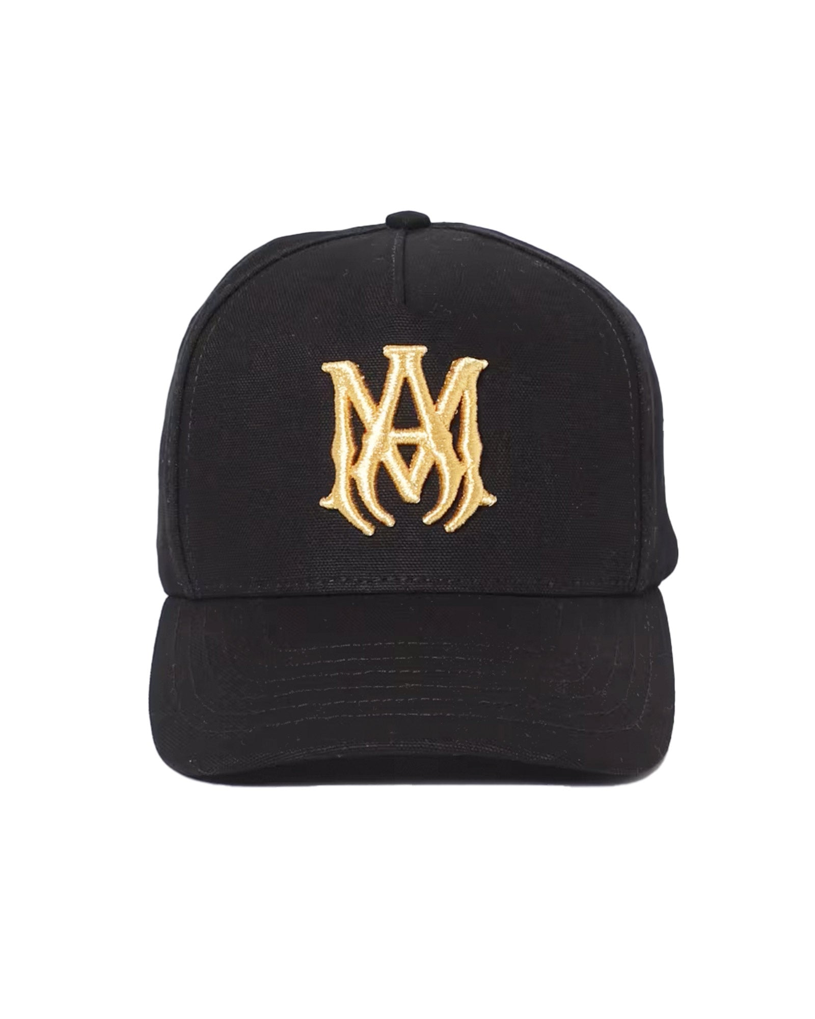 MA LOGO HAT / BLACK/GOLD