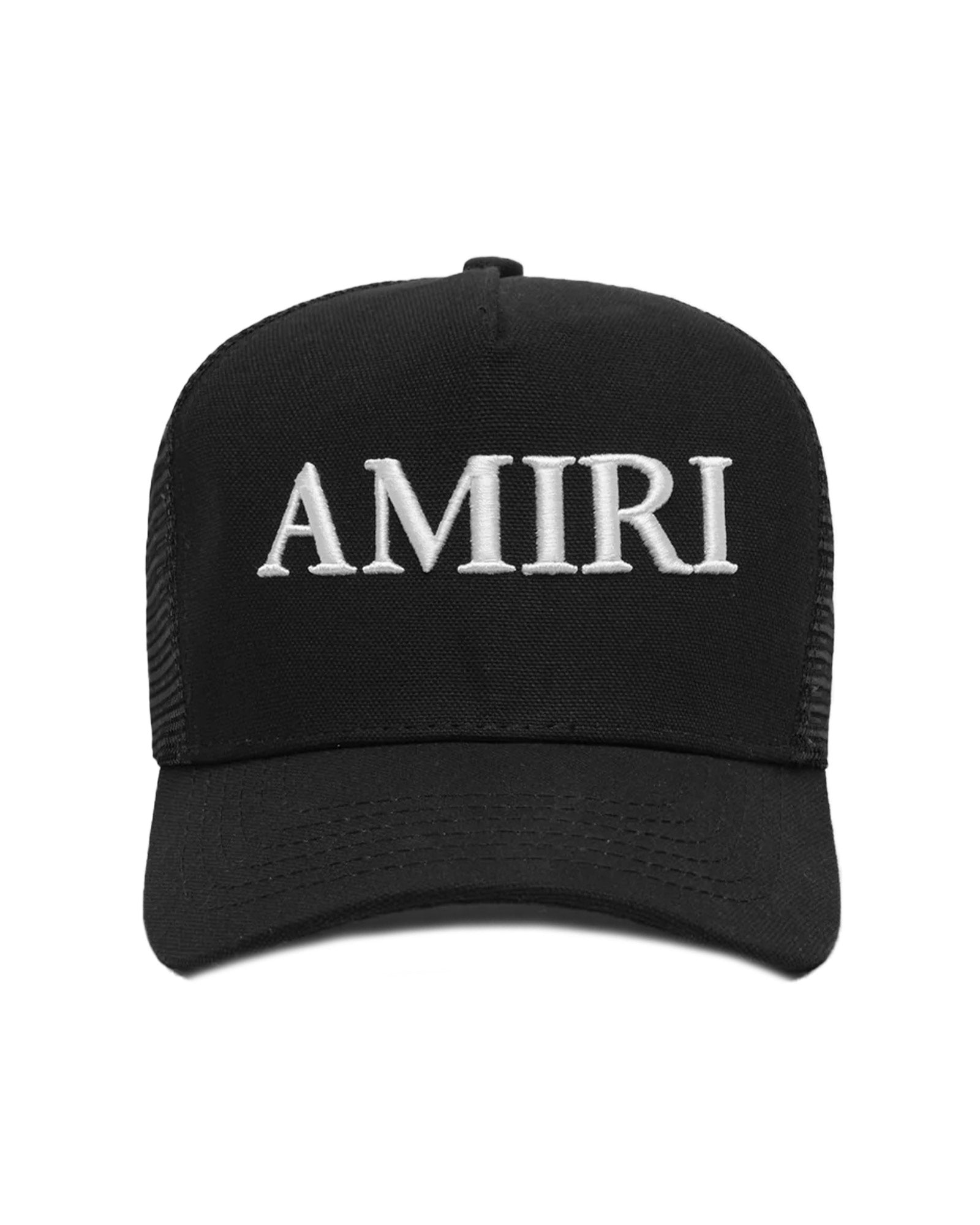 AMIRI CORE LOGO TRUCKER HAT / BLACK