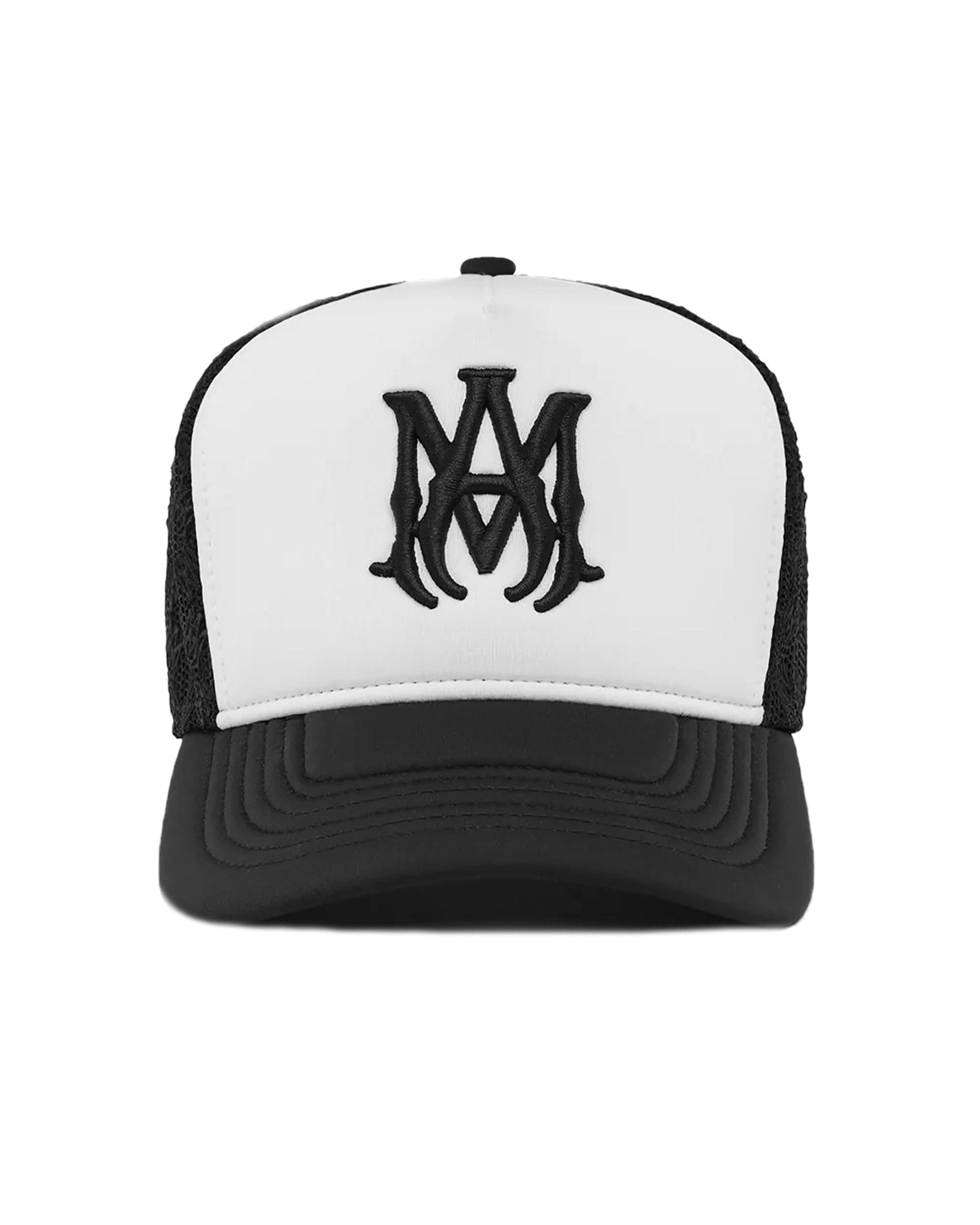 MA TWO TONE TRUCKER HAT / BLACK