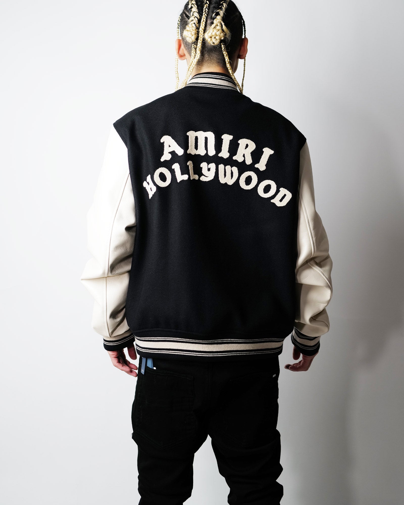 AMIRI・アミリ - ジャケット AMIRI HOLLYWOOD BOMBER / BLACK