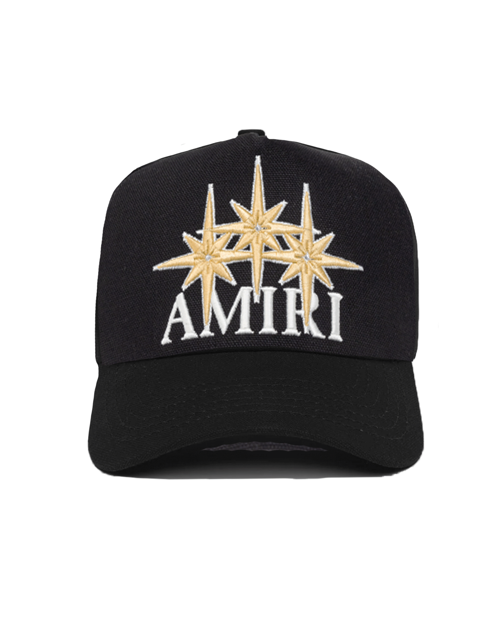 STARBURST CANVAS HAT / BLACK