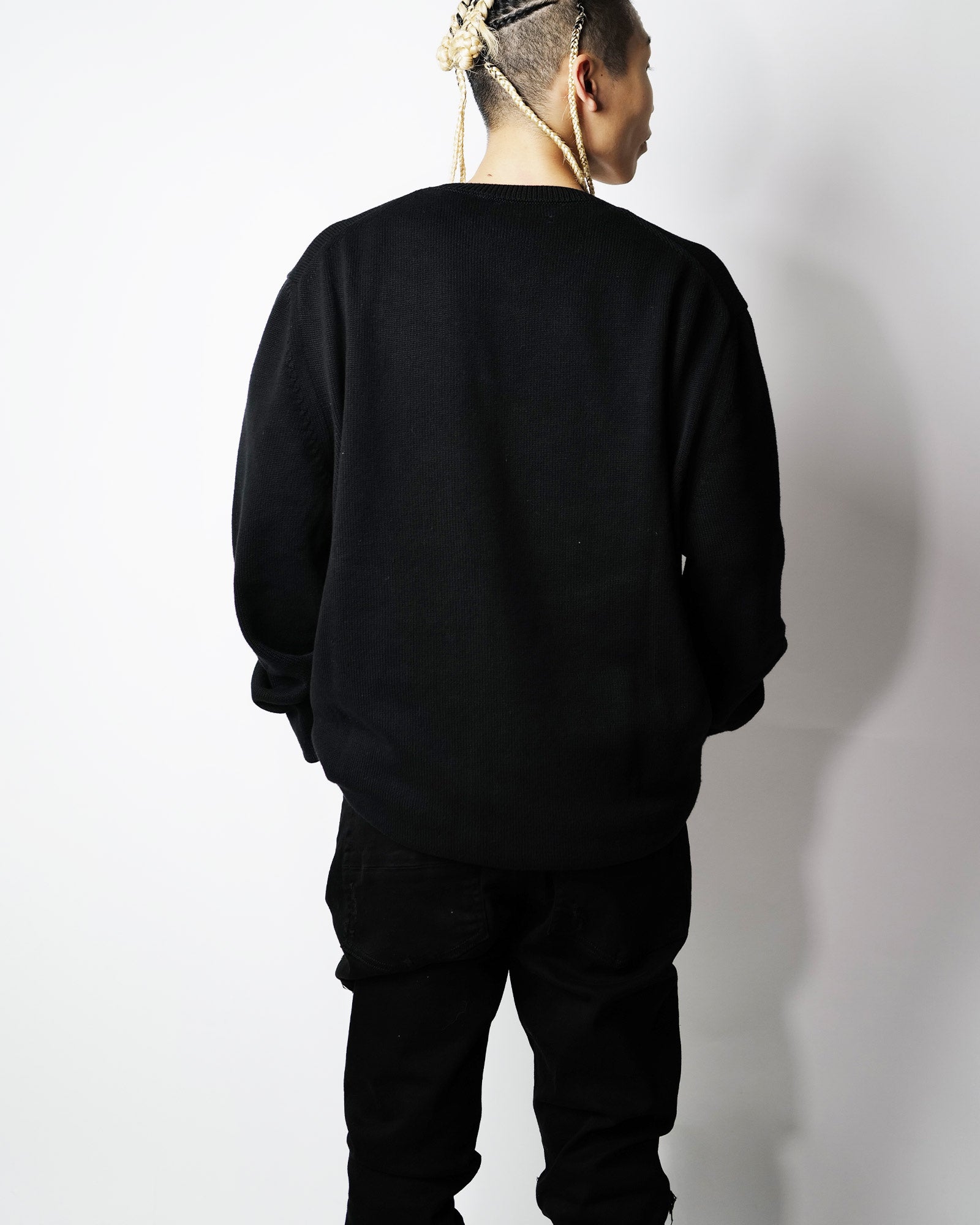 AMIRI・アミリ - ニット・セーター AMIRI ARTS DISTRICT CREW / BLACK