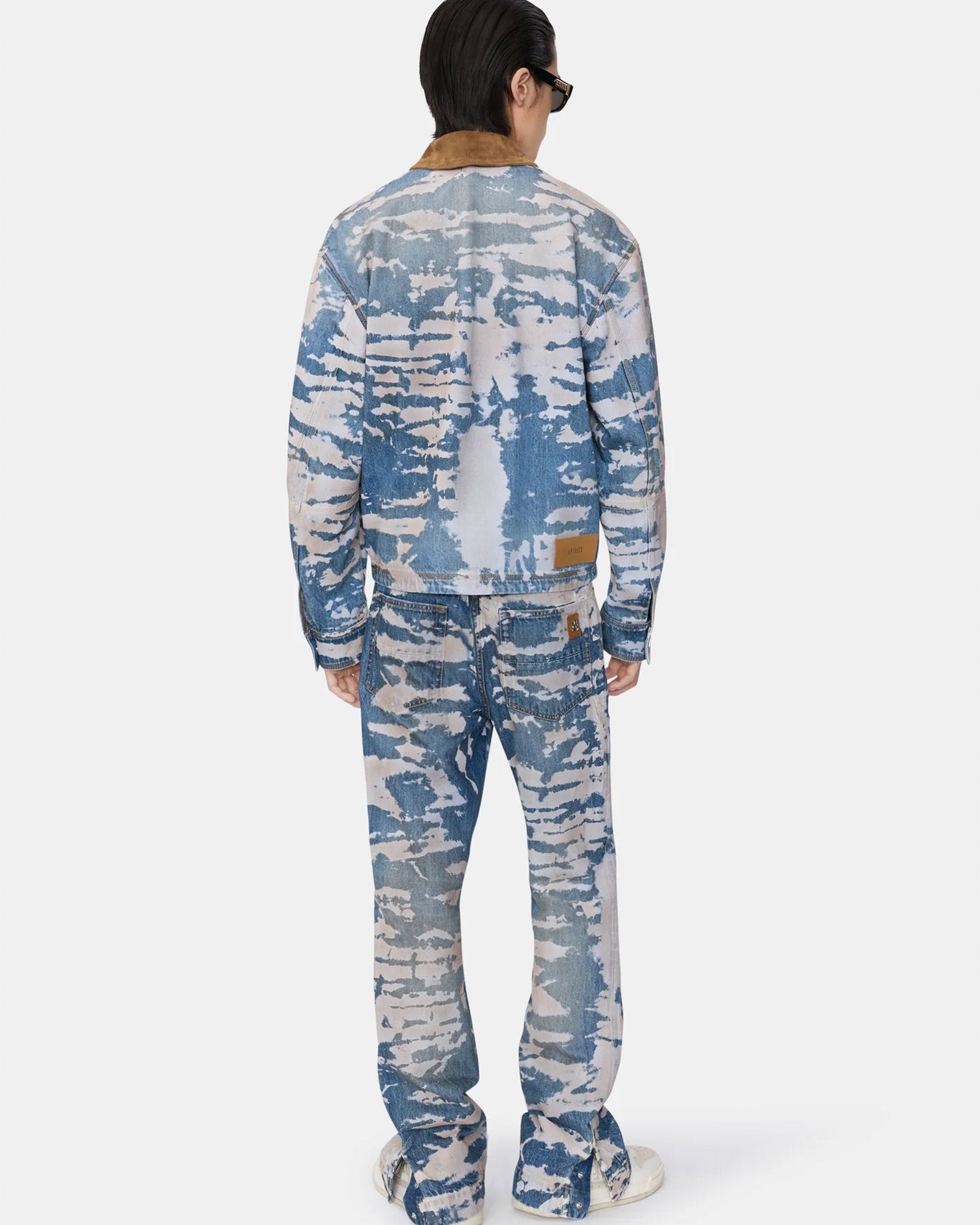 AMIRI・アミリ - ジャケット BLEACHED WORK JACKET / BLEACH OUT