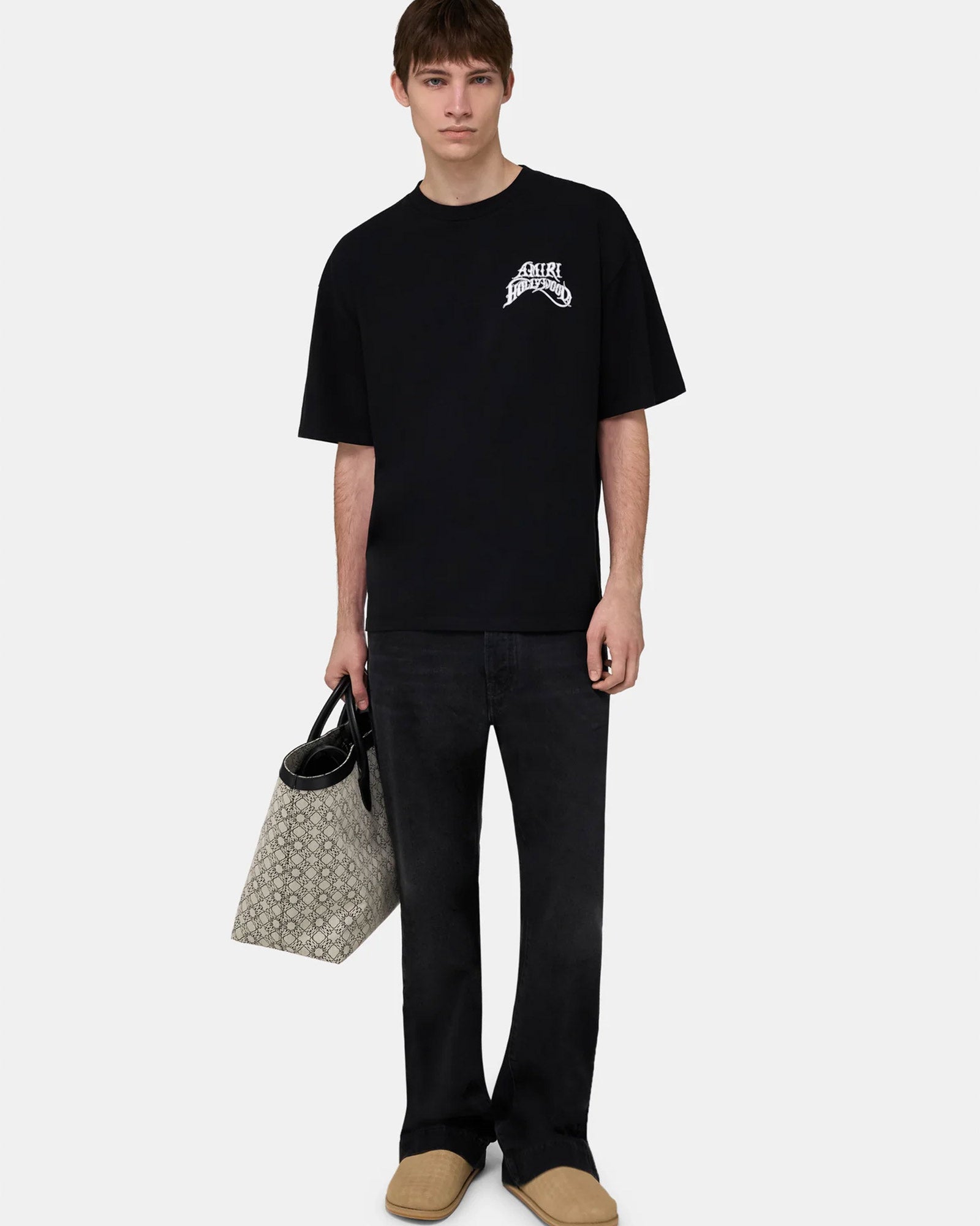 AMIRI・アミリ - トップス AMIRI HOLLYWOOD LJ SKATE TEE / BLACK