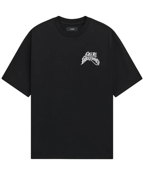 アミリTシャツ AMIRI (アミリ) AMIRI HOLLYWOOD LJ SKATE TEE / BLACK | Detail