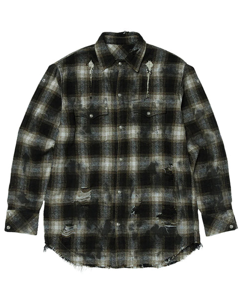 Thug Club サーマル THUG CLUB(サグクラブ) サーマルポロシャツ TC24PK0201W