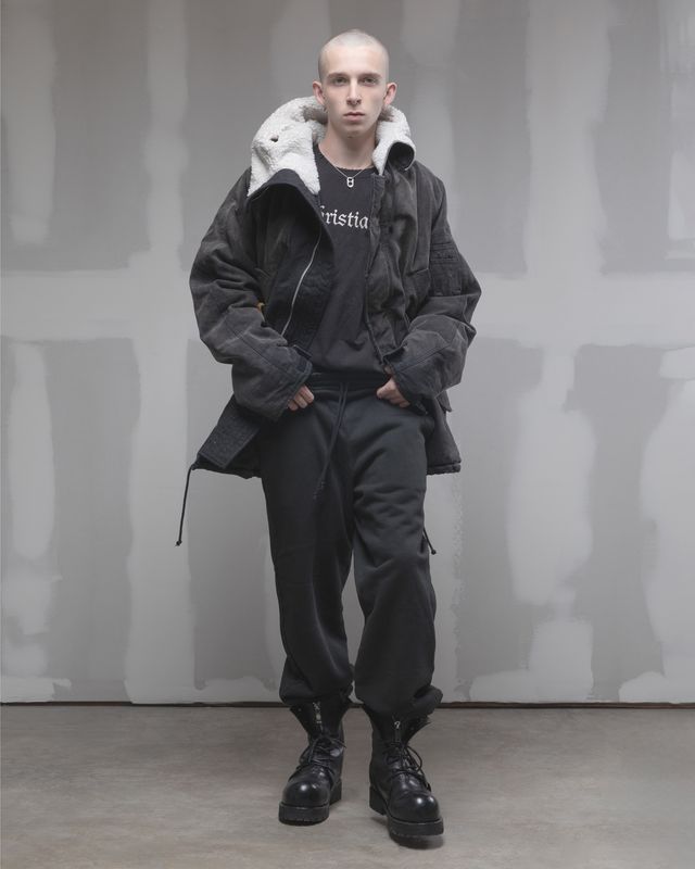 ALEXANDER DIGENOVA・アレキサンダー・ディジェノバ - ジャケット N3B RUBBER BAND JACKET / BLACK