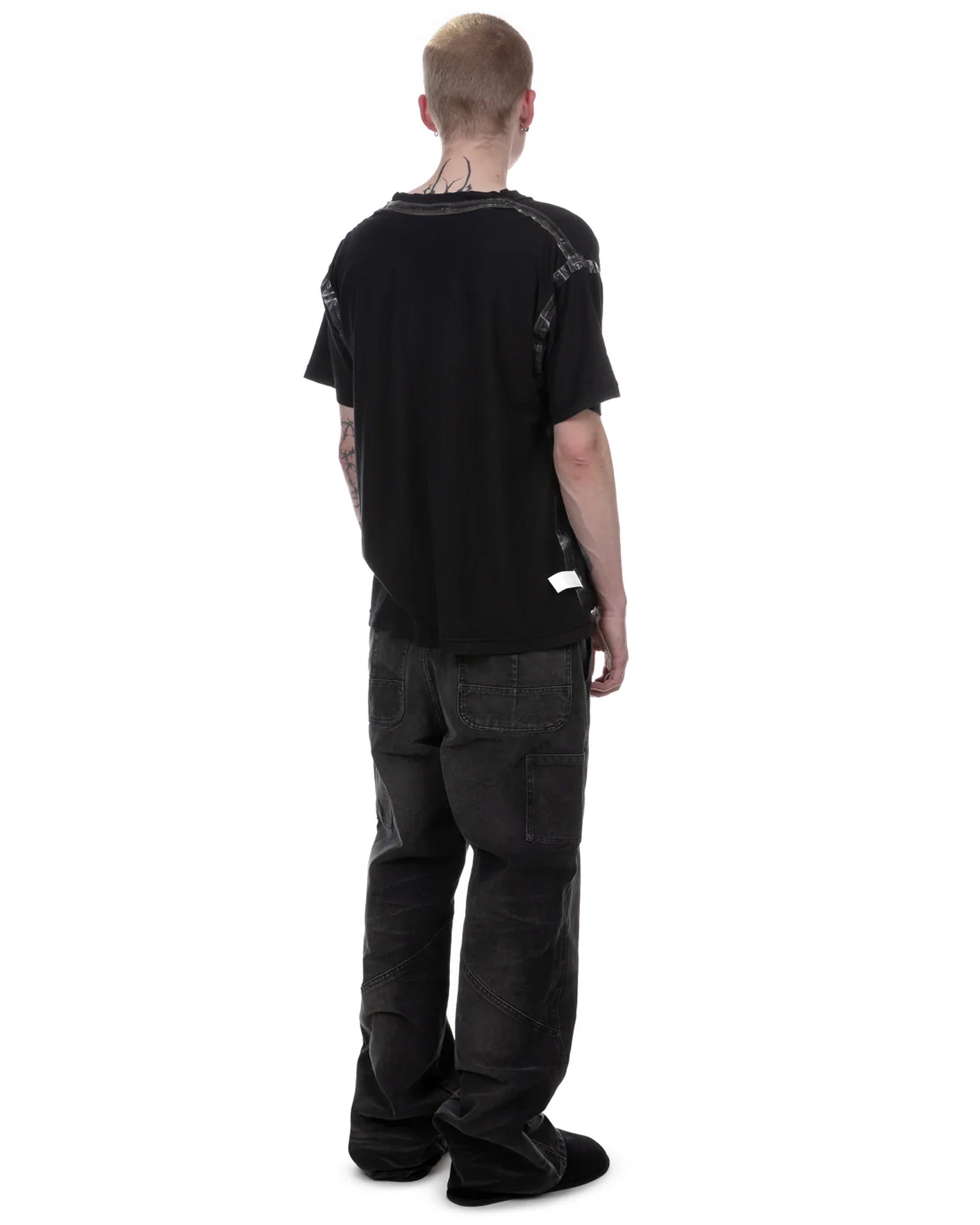 ALEXANDER DIGENOVA・アレキサンダー・ディジェノバ - Tシャツ・カットソー TAPED SEAM T-SHIRT / CARCOAL