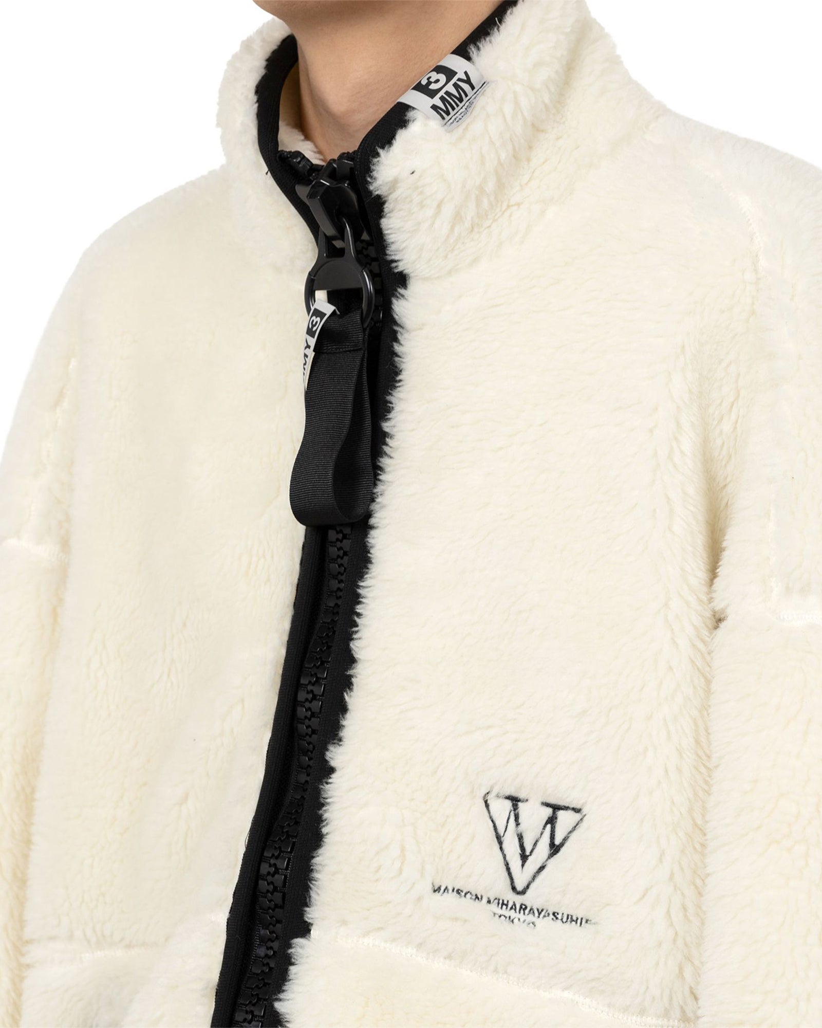 MIHARA YASUHIRO・ミハラヤスヒロ - アウター・ジャケット AMATEUR SEWN LIKE BOA JACKET / WHITE