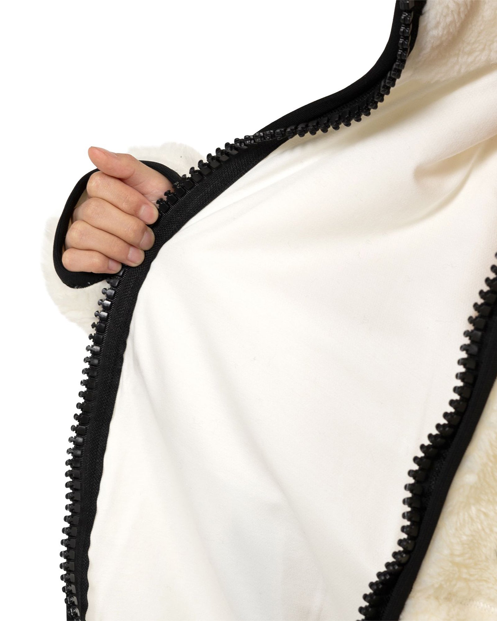 MIHARA YASUHIRO・ミハラヤスヒロ - アウター・ジャケット AMATEUR SEWN LIKE BOA JACKET / WHITE