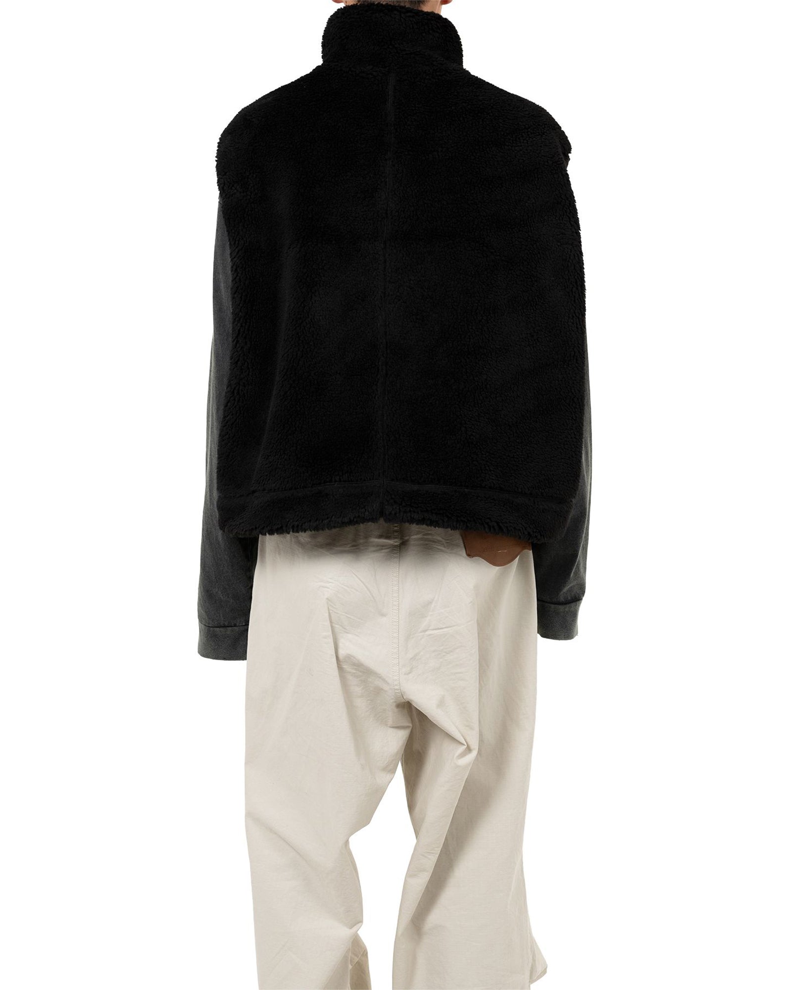 MIHARA YASUHIRO・ミハラヤスヒロ - ベスト AMATEUR SEWN LIKE BOA VEST / BLACK