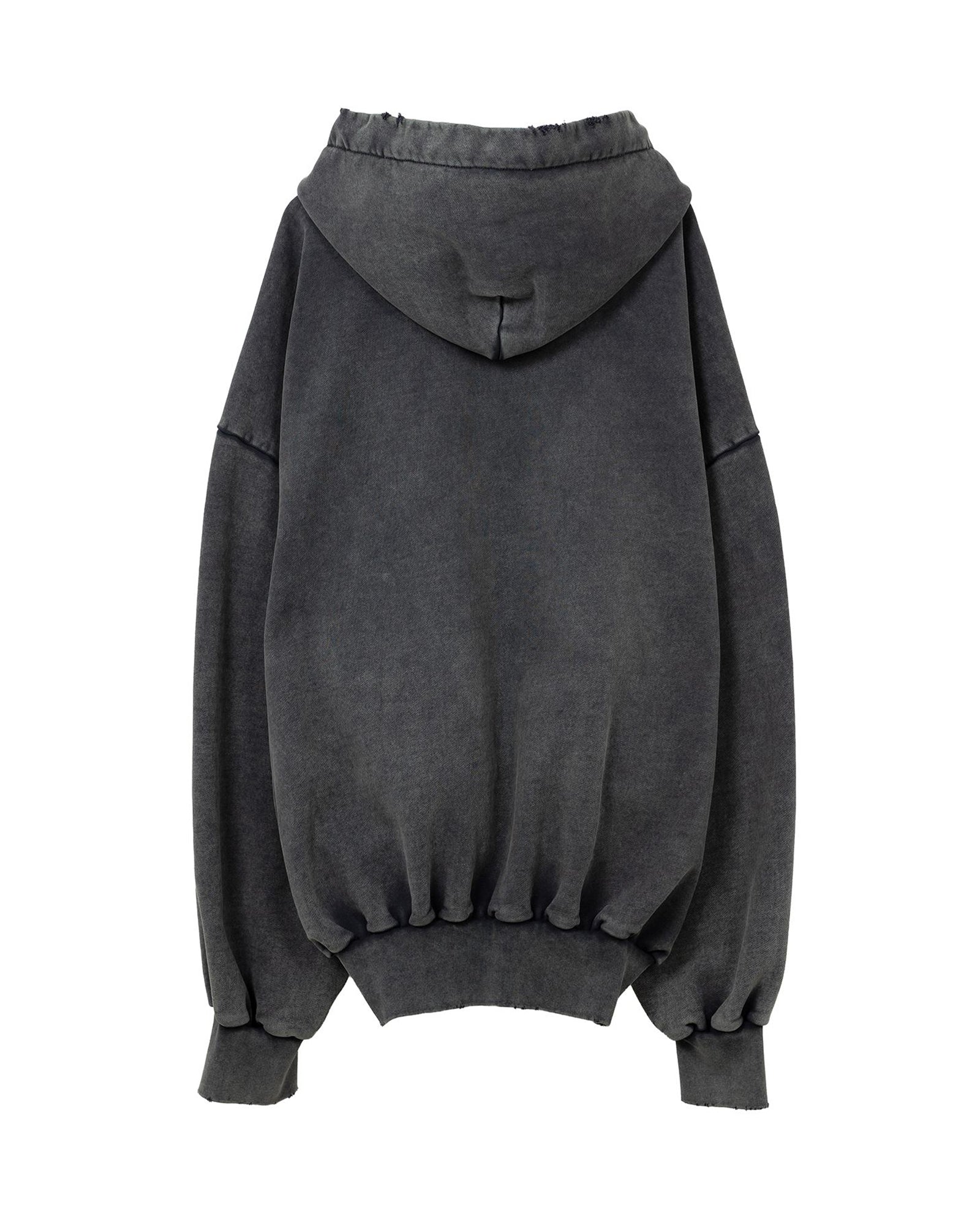 MIHARA YASUHIRO・ミハラヤスヒロ - パーカー・フーディ AMATEUR SEWN LIKE ZIP-UP  PARKA / BLACK