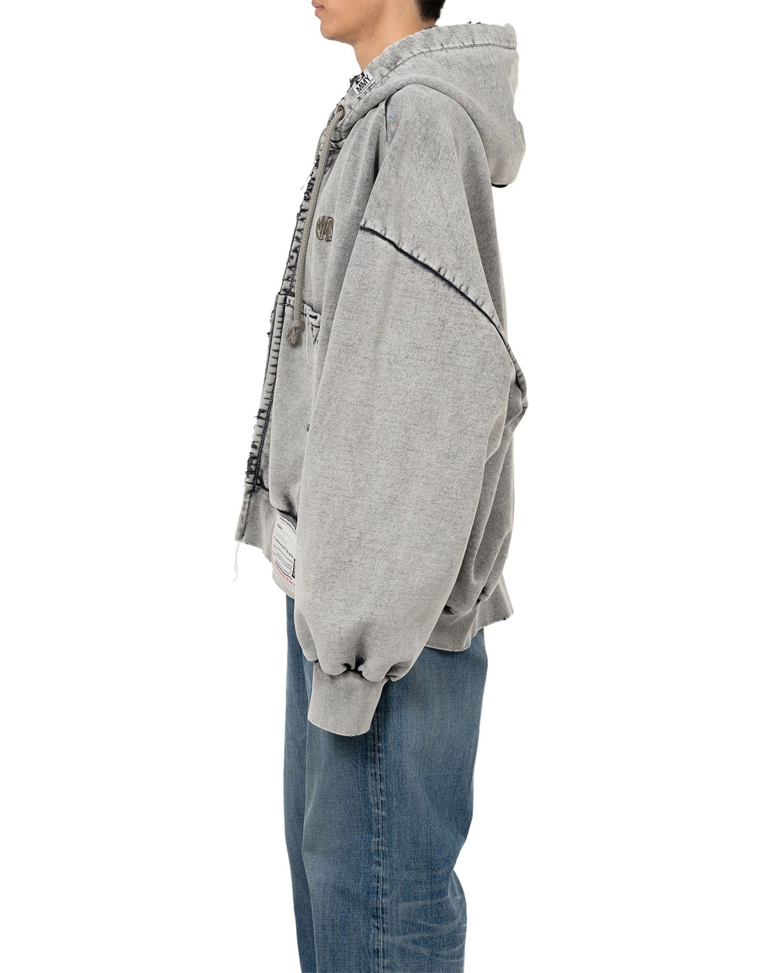 MIHARA YASUHIRO・ミハラヤスヒロ - パーカー・フーディ AMATEUR SEWN LIKE ZIP-UP  PARKA / GRAY