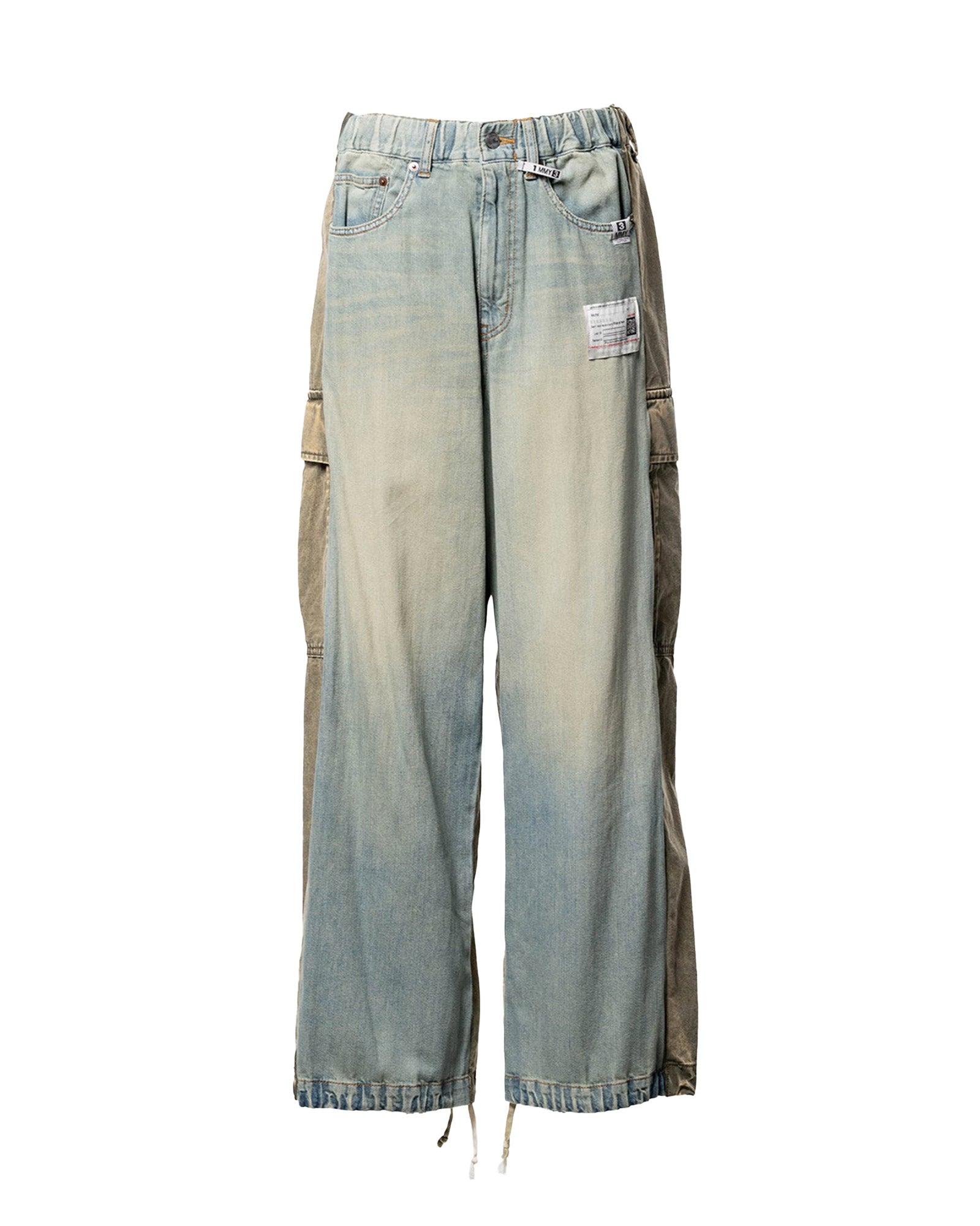DENIM×CARGO PANTS / INDIGO