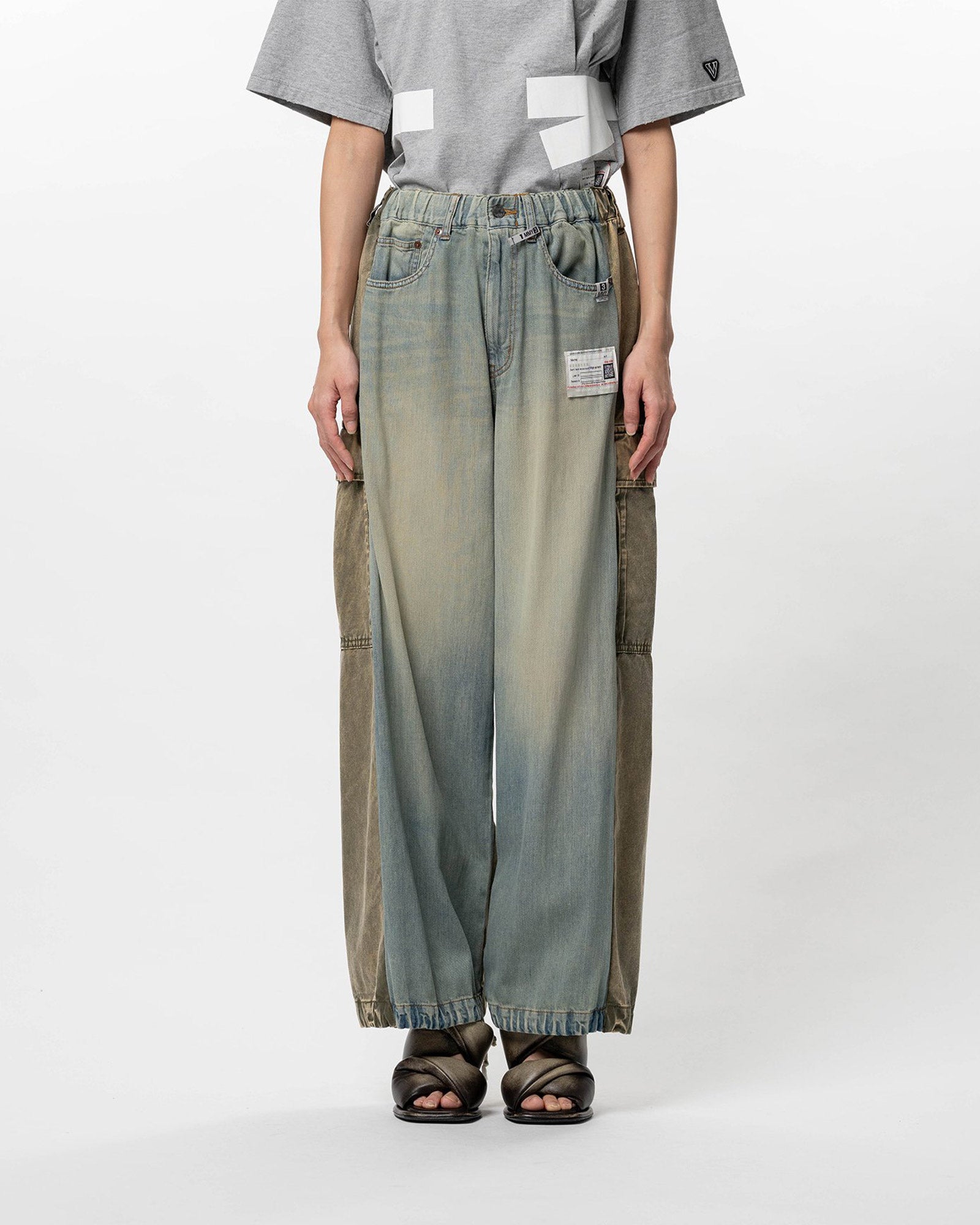 MIHARA YASUHIRO(ミハラヤスヒロ) 26SS DENIM×CARGO PANTS / INDIGO