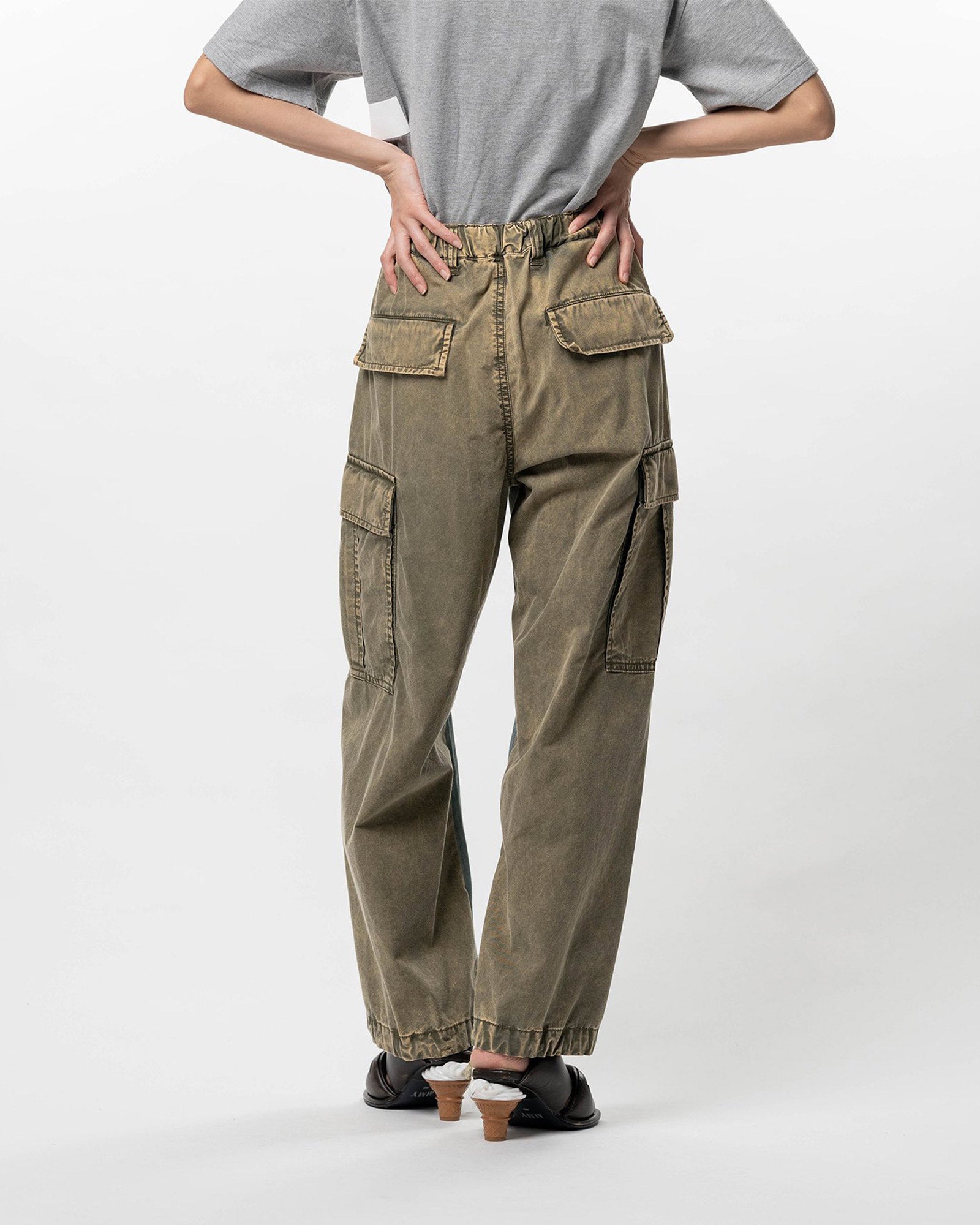 MIHARA YASUHIRO(ミハラヤスヒロ) 26SS DENIM×CARGO PANTS / INDIGO