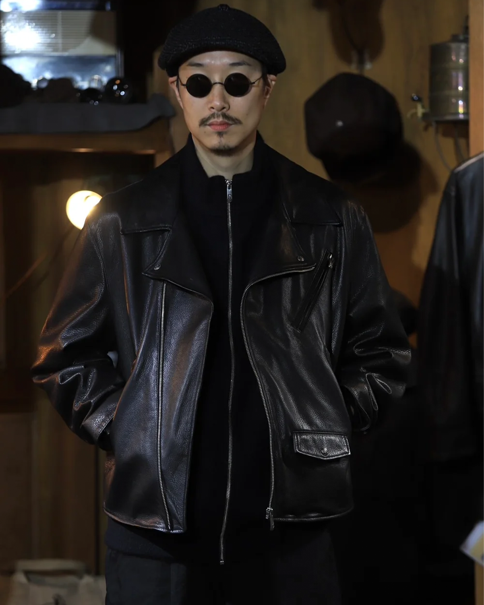 PORTER CLASSIC・ポータークラシック - ジャケット BABY ALPACA / CASHMERE DOUBLE FACE ZIP UP JACKET W / SILVER ZIPPER