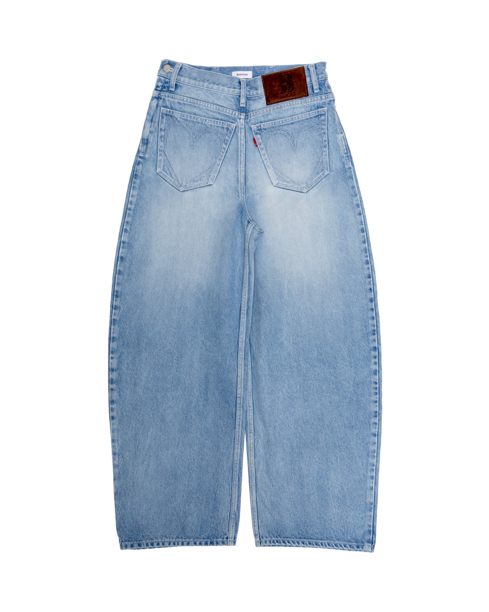 BACK FRONT BARREL DENIM / INDIGO / M