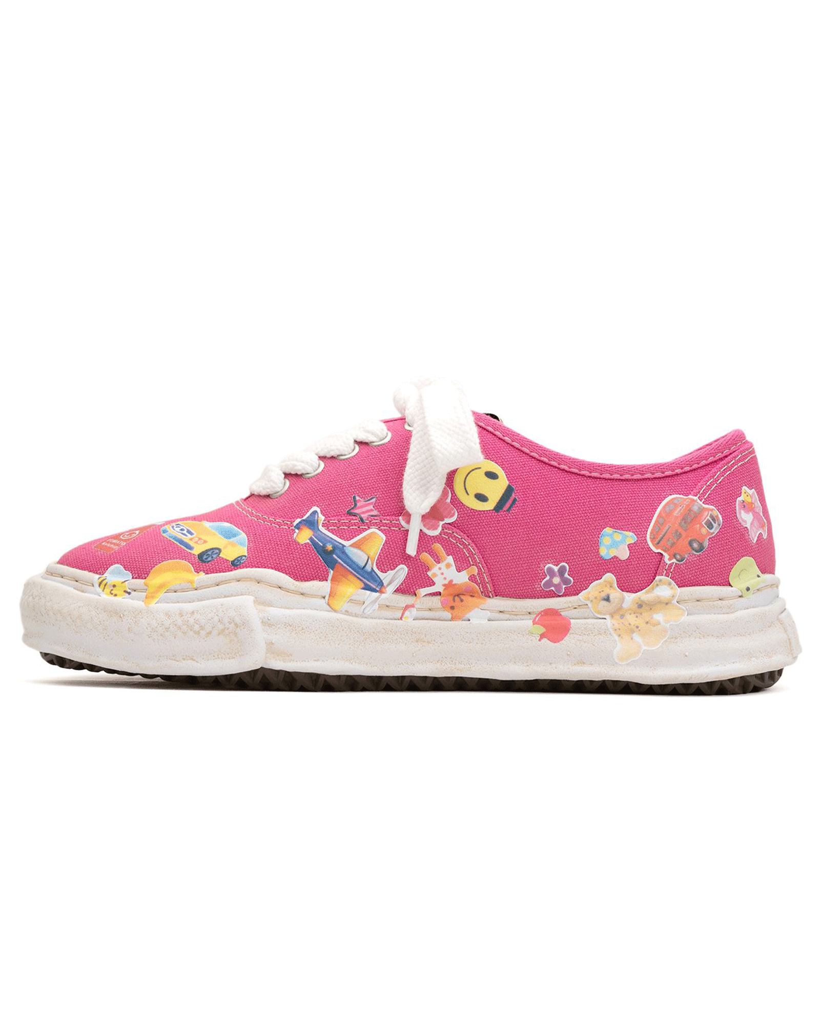 MIHARA YASUHIRO・ミハラヤスヒロ - ローカットスニーカー BAKER STICKER LOW / PINK