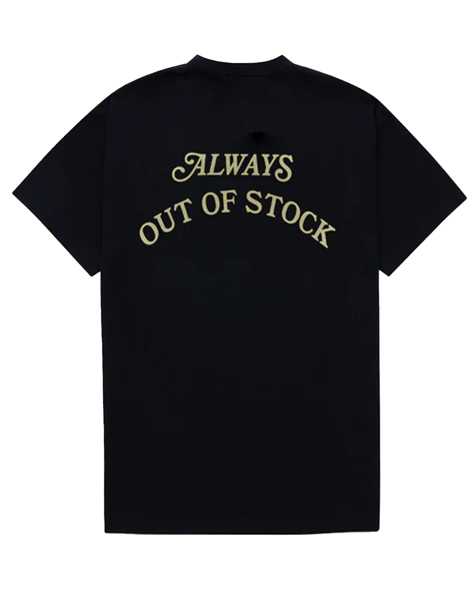 ALWAYS OUT OF STOCK・always out Of stock -  BASIC LOGO S/S TEE / BLACK