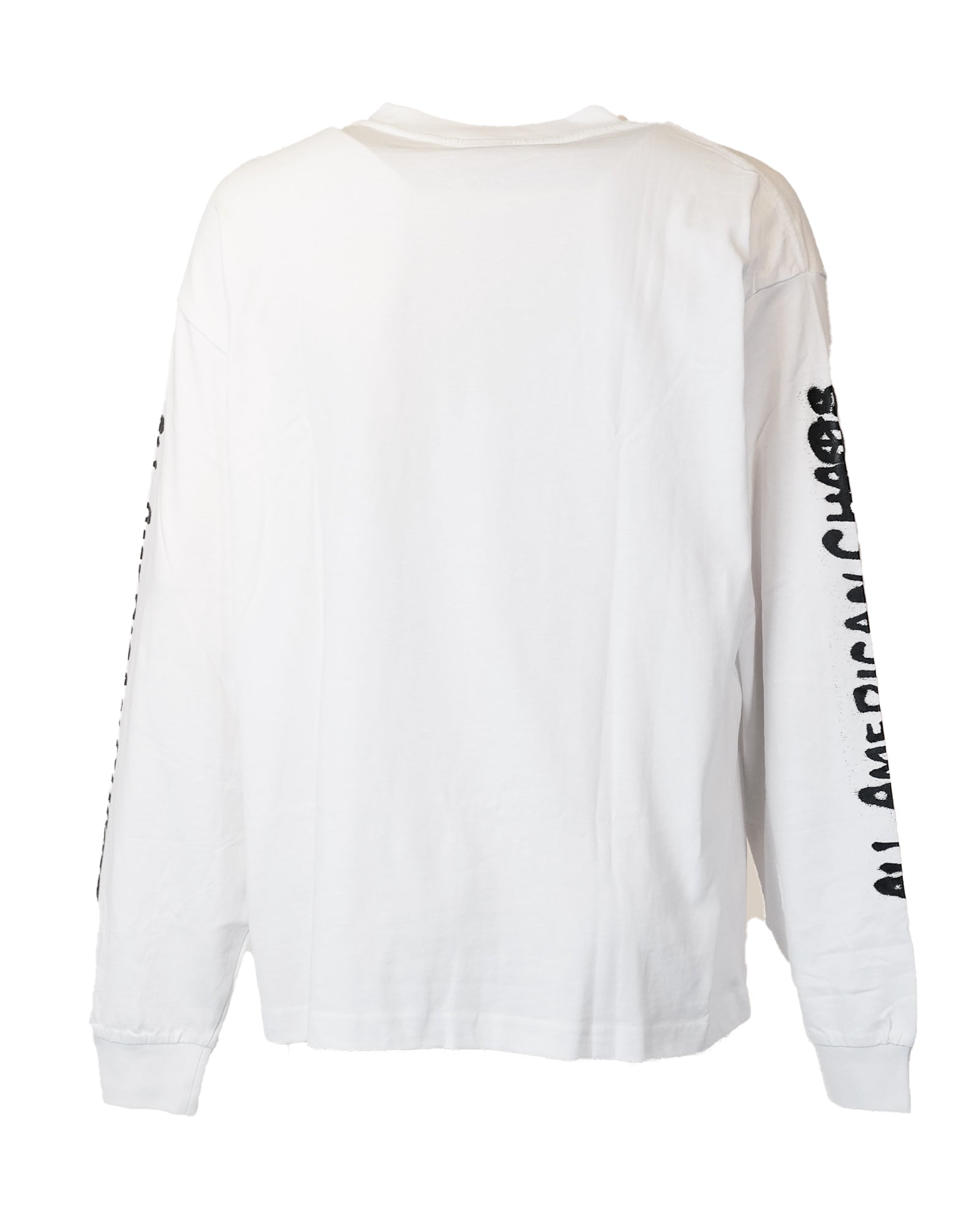 BABYLON LA・バビロンエルエー - Tシャツ・カットソー BB LS AMERICAN CHAOS TEE / WHITE