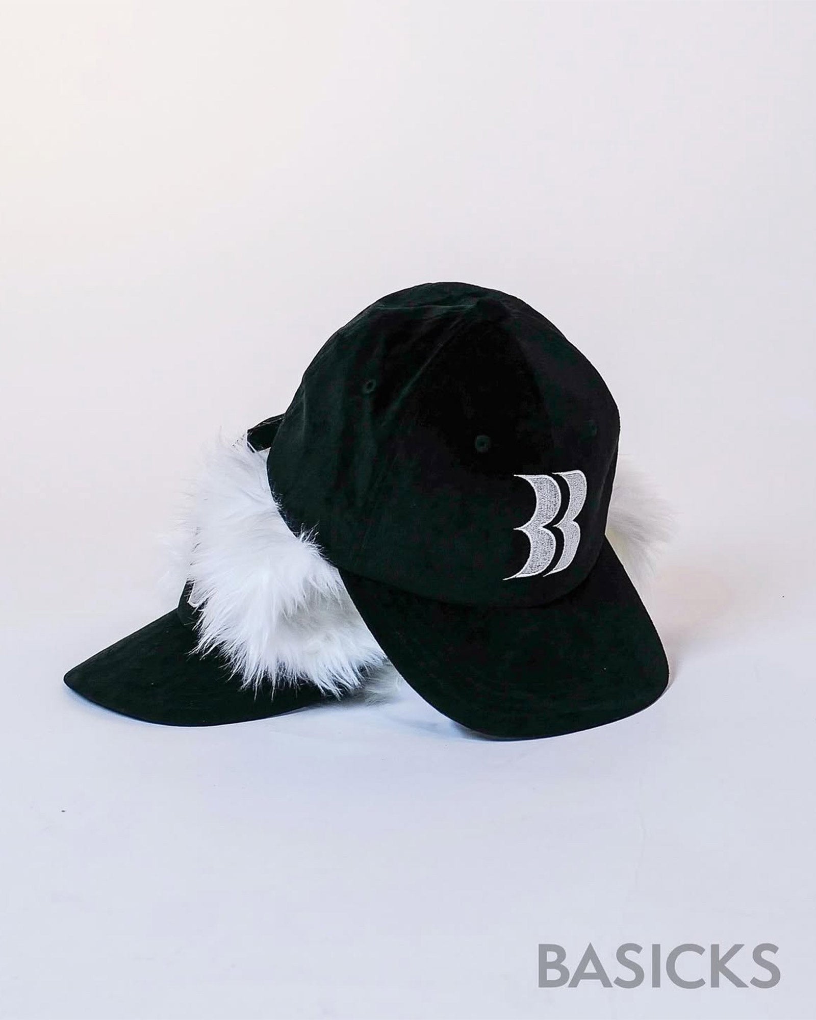 BASICKS・basics -  BB LOGO FLIGHT CAP / BLACK