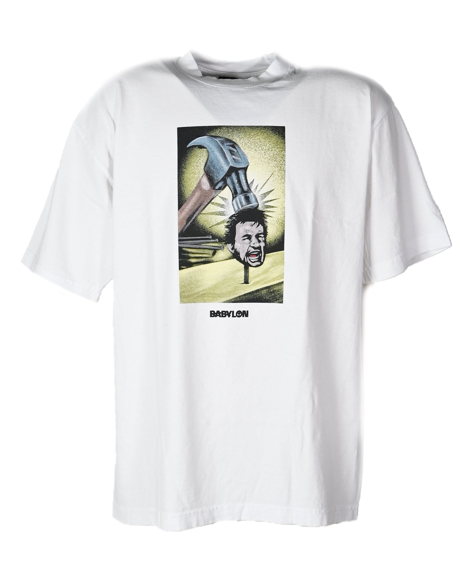 BABYLON LA・バビロンエルエー -  BB HAMMERHEAD TEE / WHITE