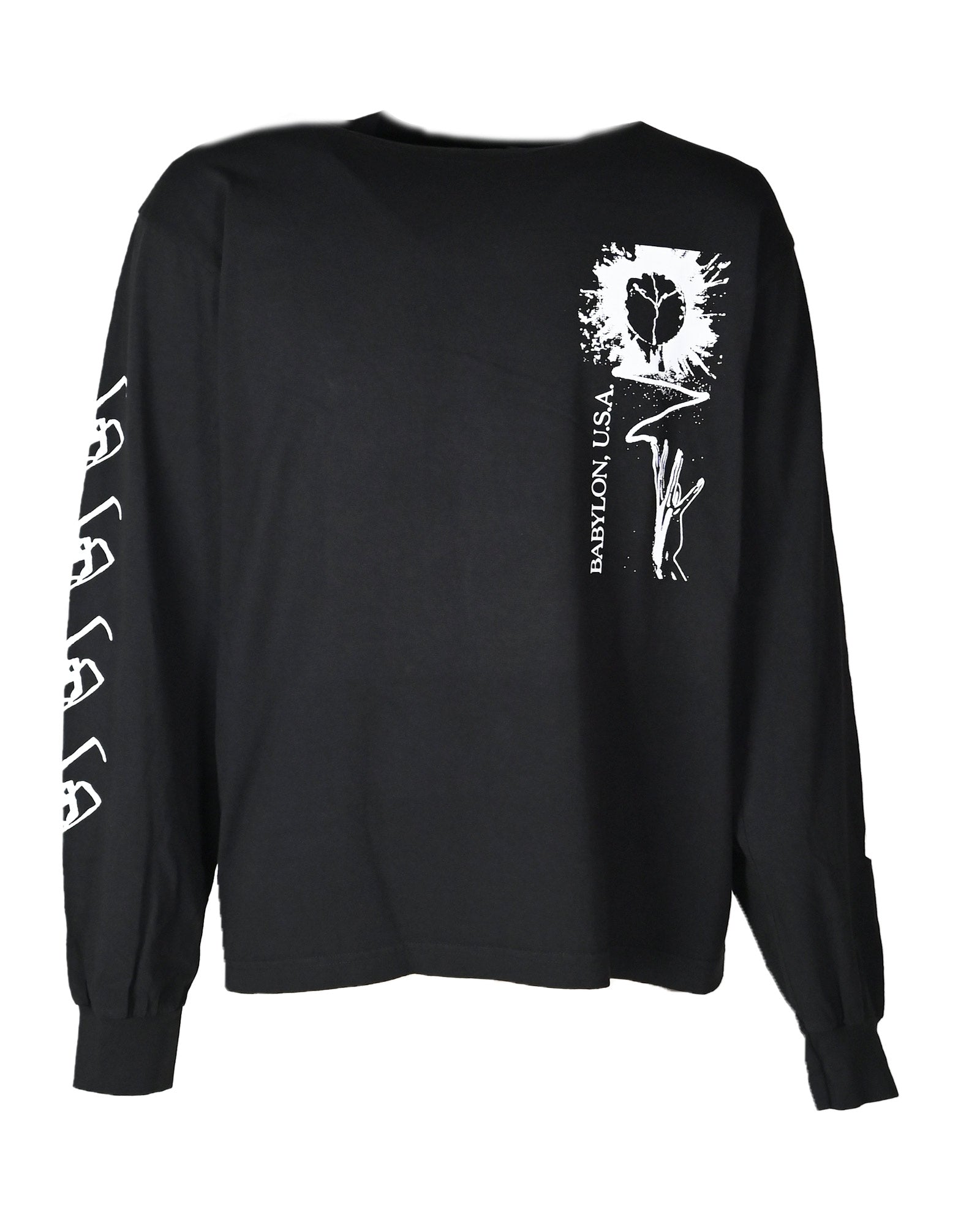 BABYLON LA・バビロンエルエー - L/S Tシャツ BB SEDITION LS TEE / BLACK