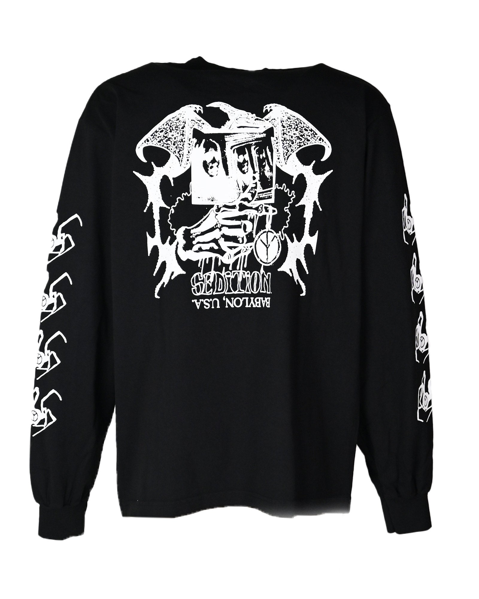 BABYLON LA (バビロンエルエー) BB SEDITION LS TEE / BLACK | Detail