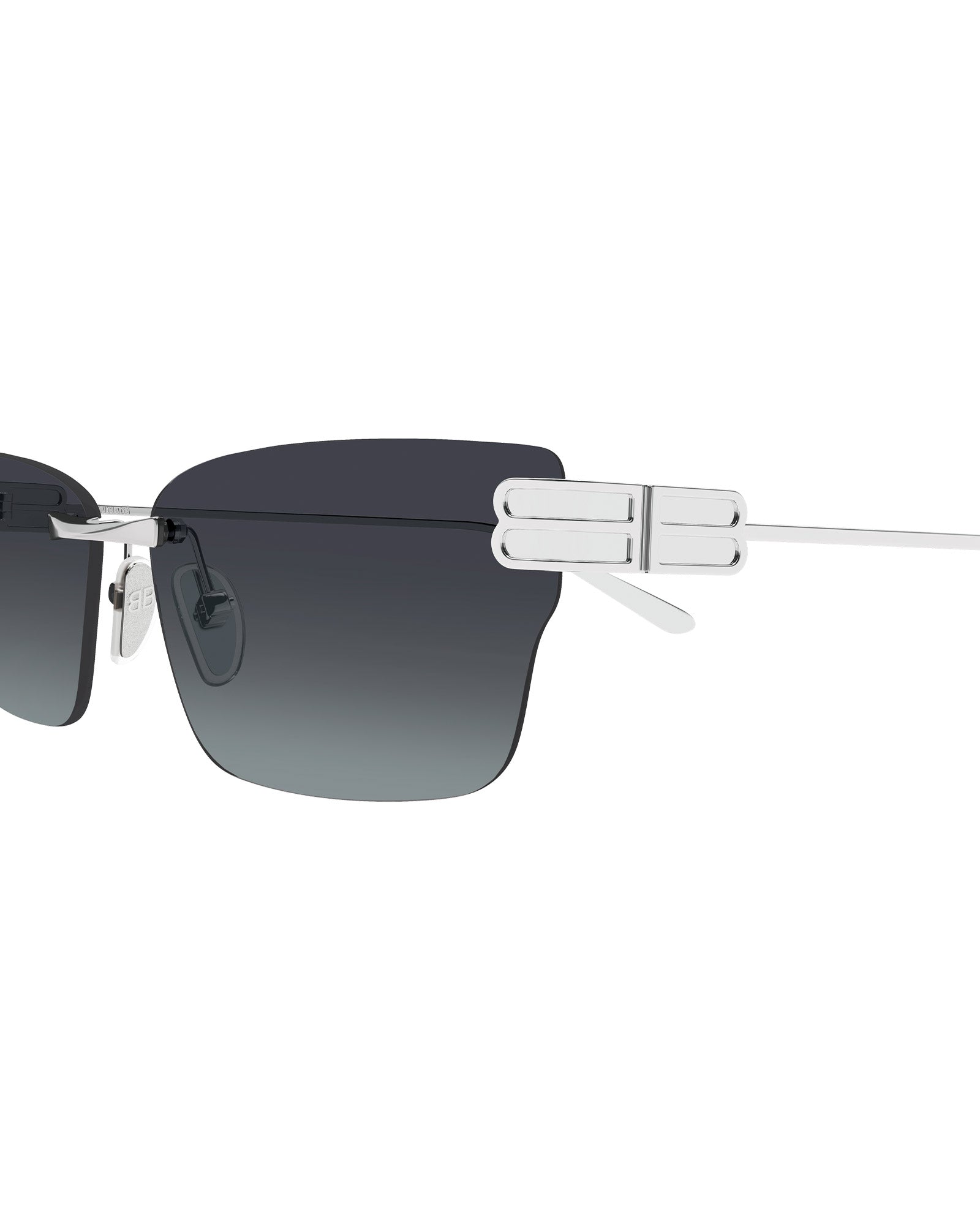 BALENCIAGA -EYEWEAR-・バレンシアガ - サングラス BALENCIAGA SUNGLASSES / SILVER