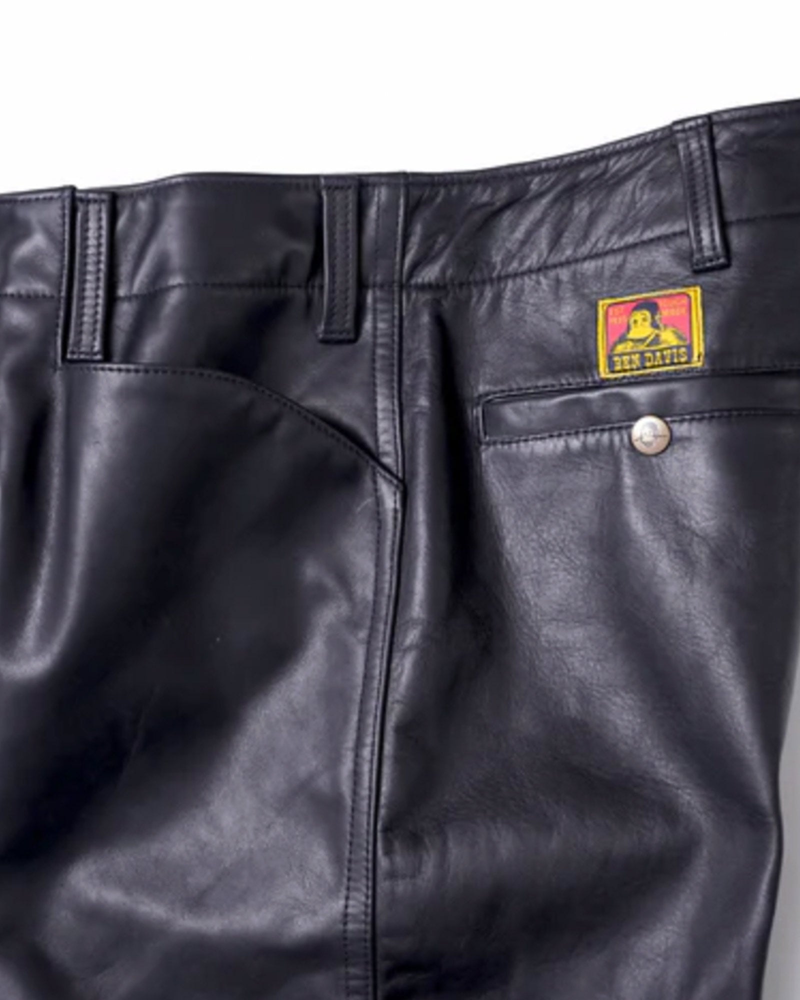 BEN DAVIS・ベンデイビス - パンツ LEATHER ORIGINAL PT / BLACK