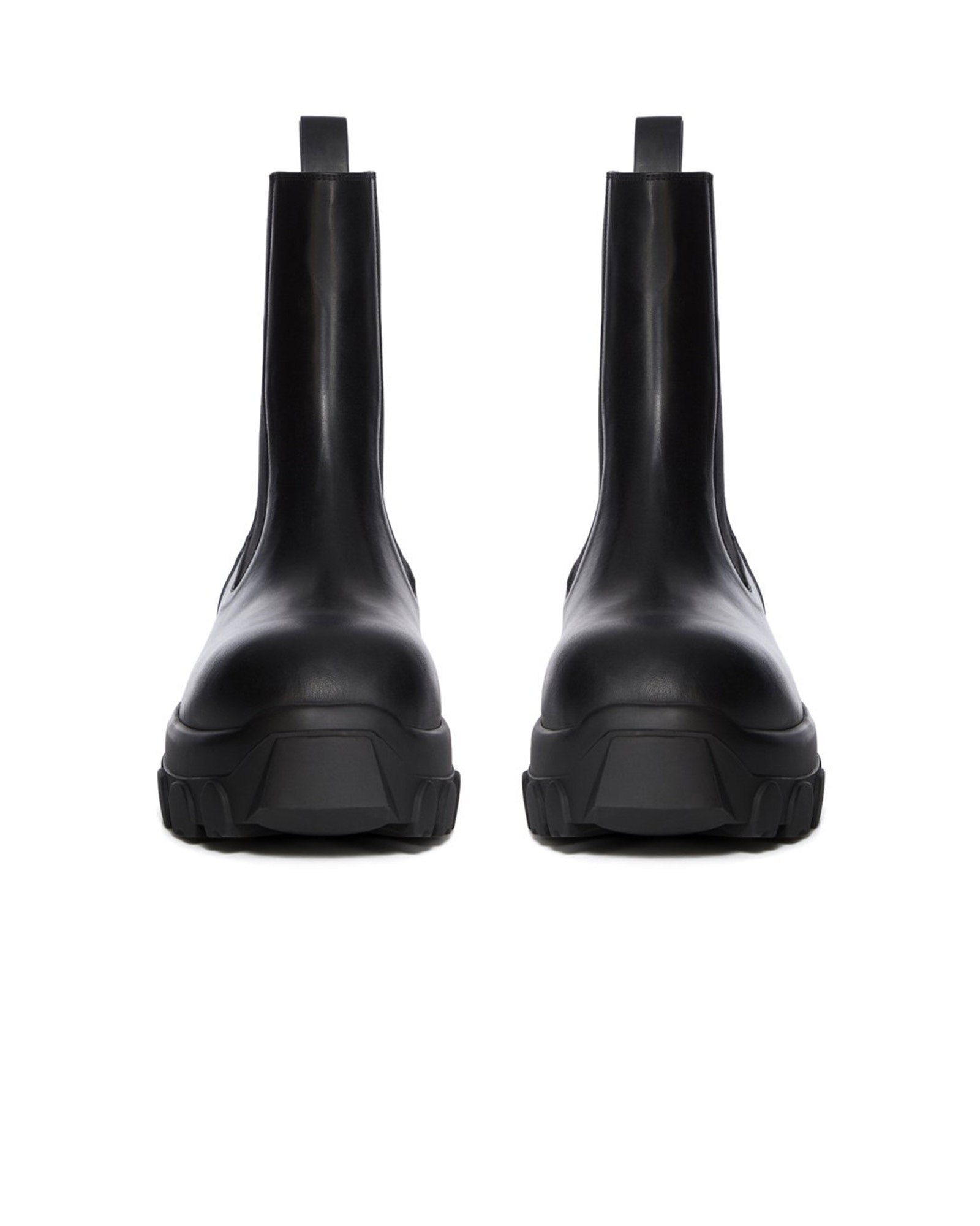 RICK OWENS・リック オウエンス - ブーツ BEATLE BOZO TRACTOR / BLACK/BLACK