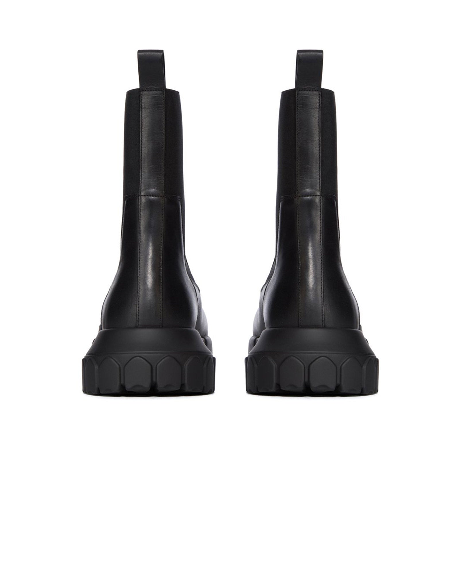 RICK OWENS・リック オウエンス - ブーツ BEATLE BOZO TRACTOR / BLACK/BLACK