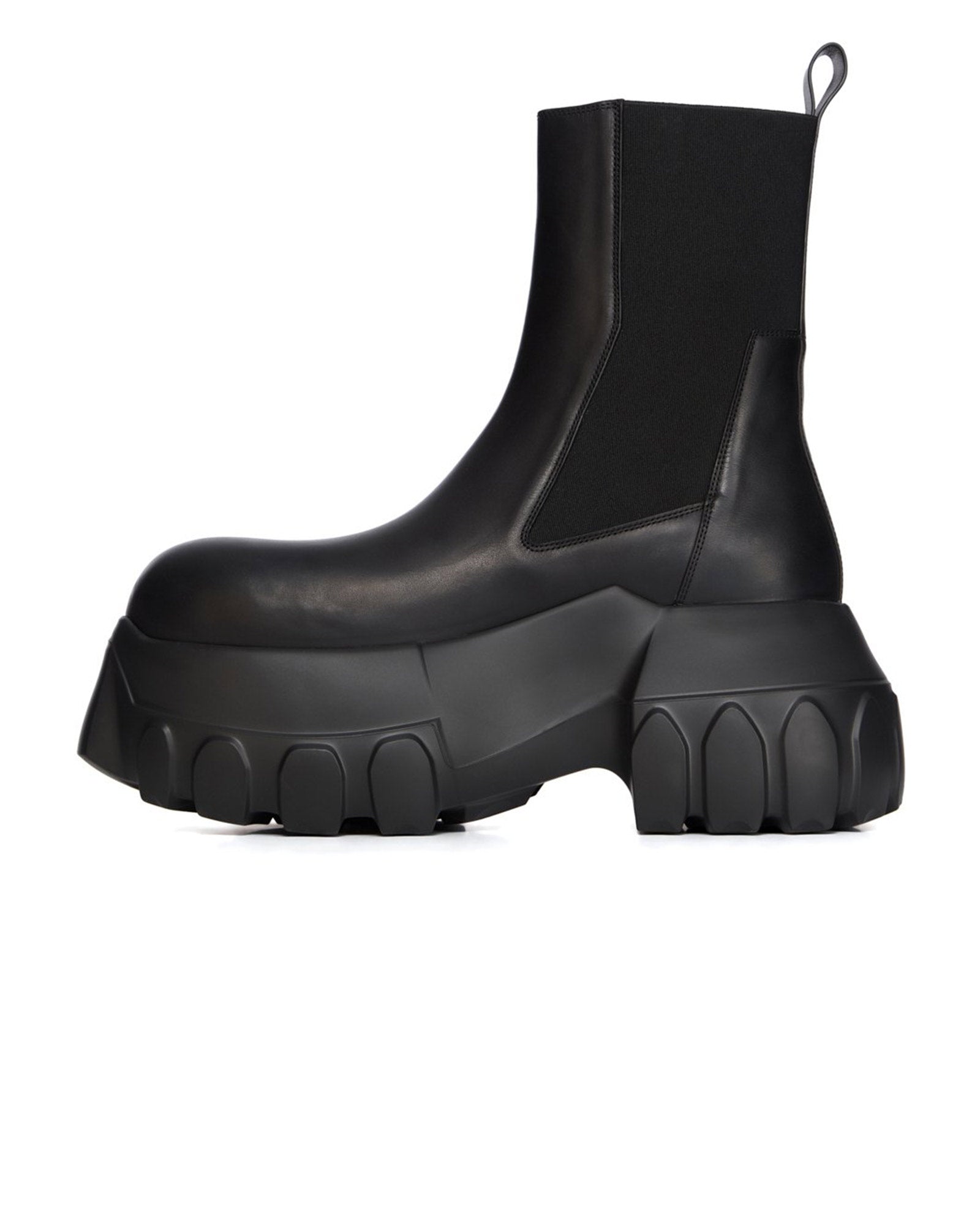 RICK OWENS・リック オウエンス - ブーツ BEATLE MEGA TRACTOR / BLACK/BLACK