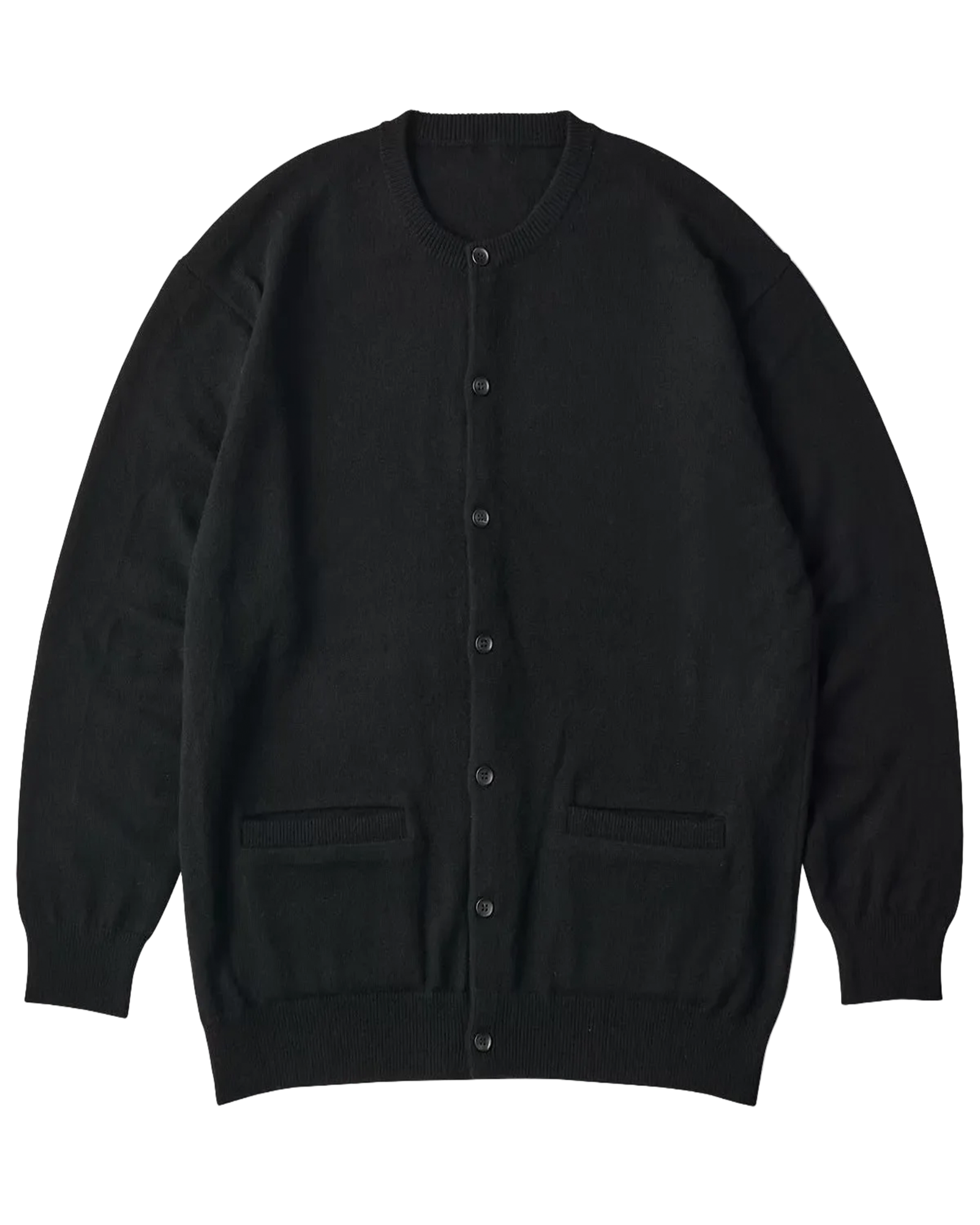 CASHMERE KNIT CREWNECK / BLACK