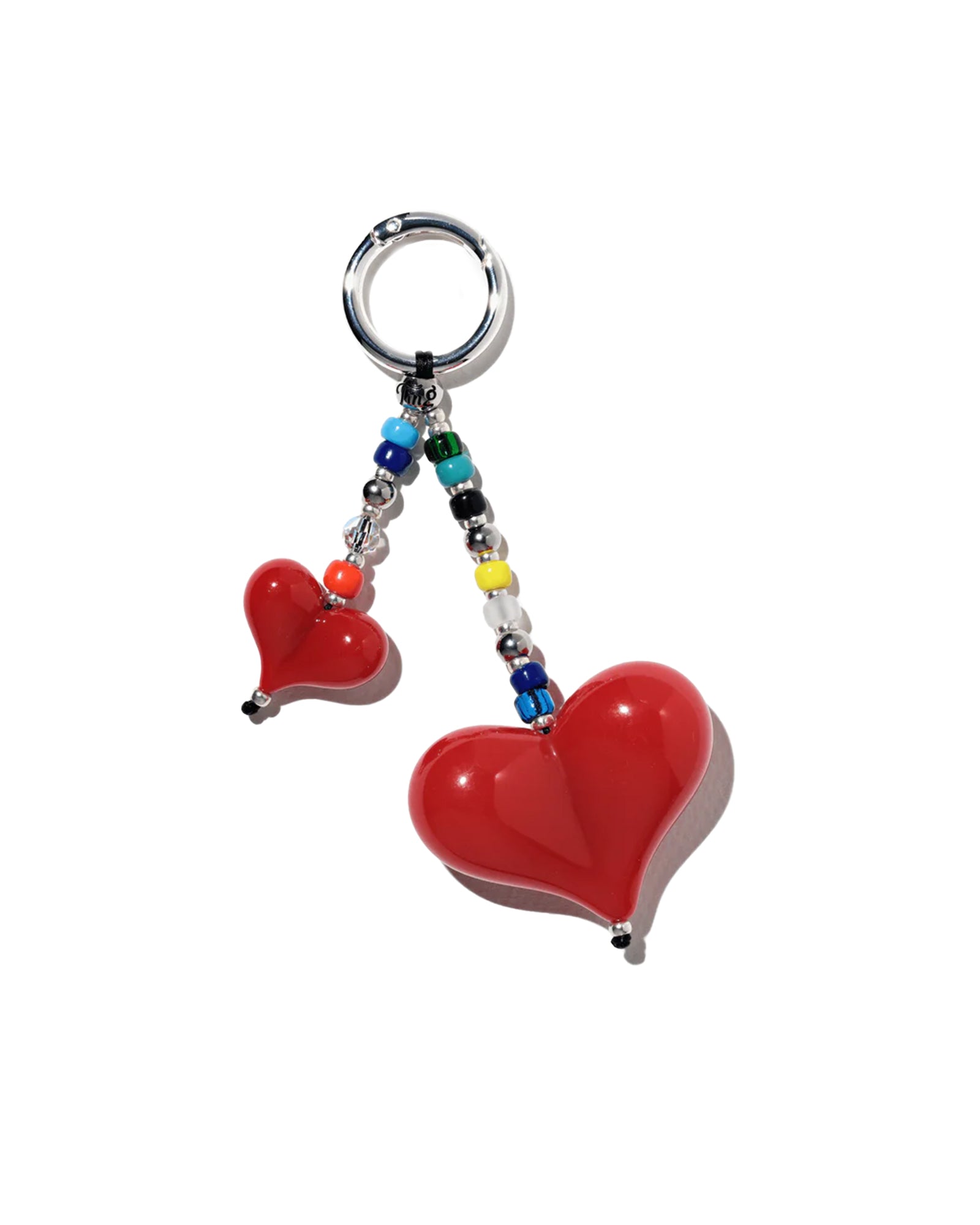 BIG LOVE SHORTY BAG CHARM / RED