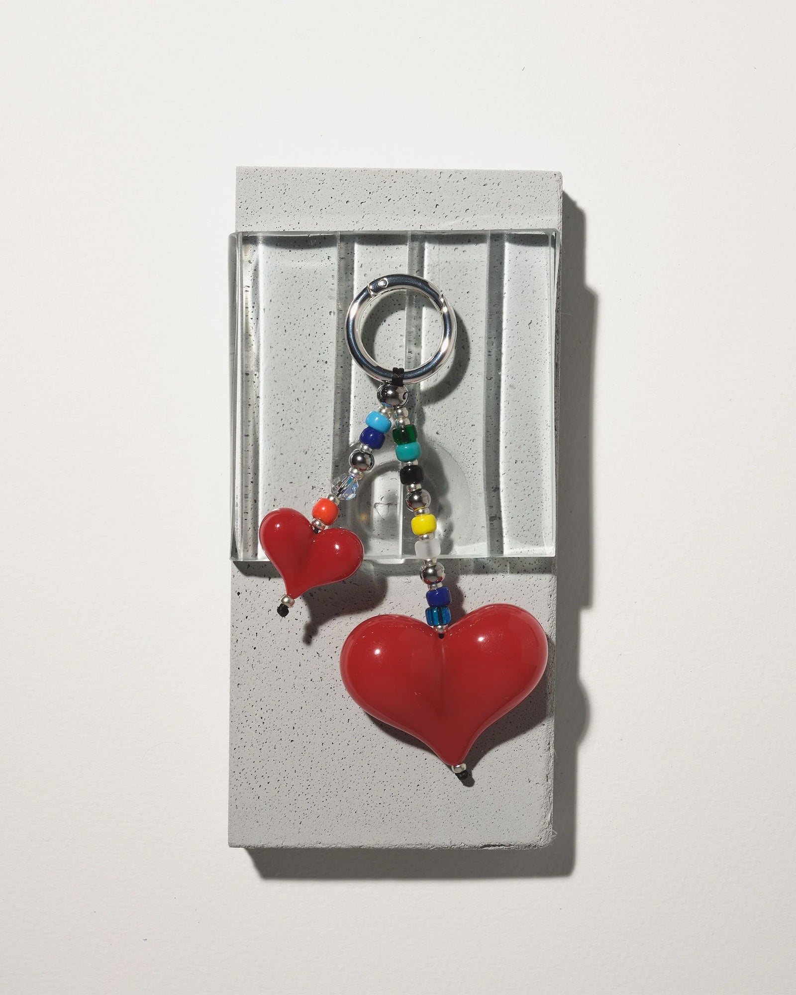 String Ting・ストリング ティング - スマホアクセサリー BIG LOVE SHORTY BAG CHARM / RED